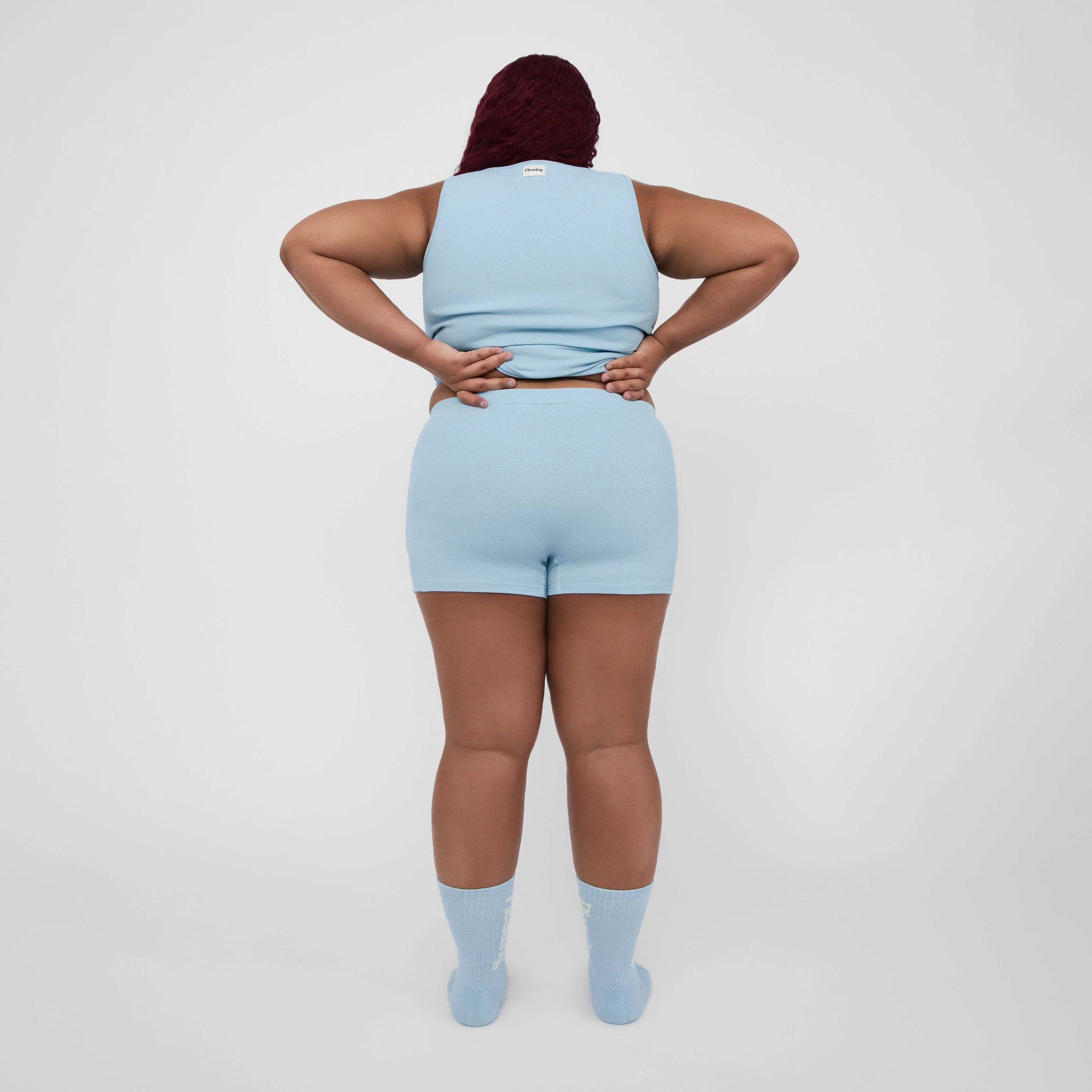 The Pleasing Ribbed Boxer Brief | Blue - Image 17