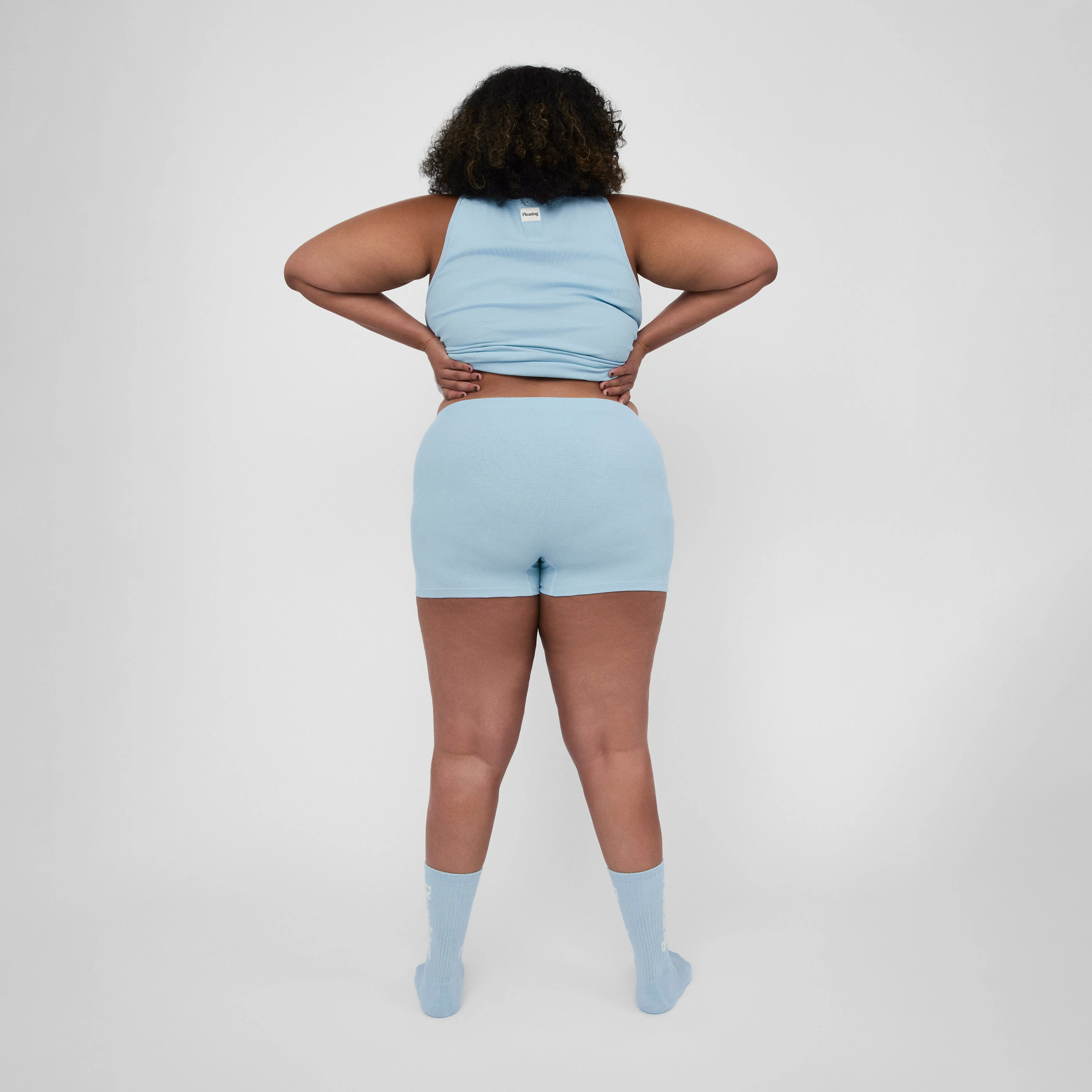 The Pleasing Ribbed Boxer Brief | Blue - Image 28