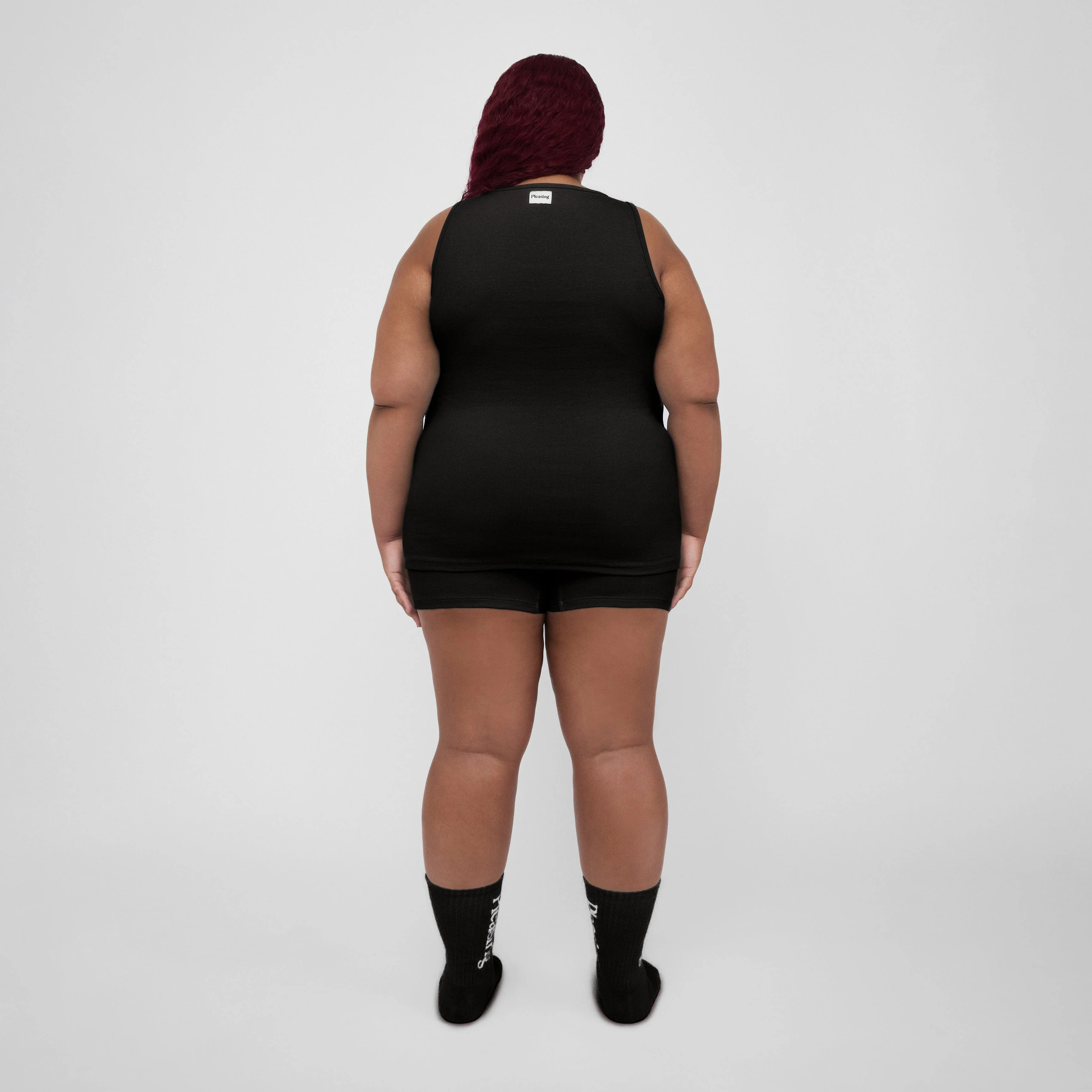 The Pleasing Ribbed Tank | Black - Image 18