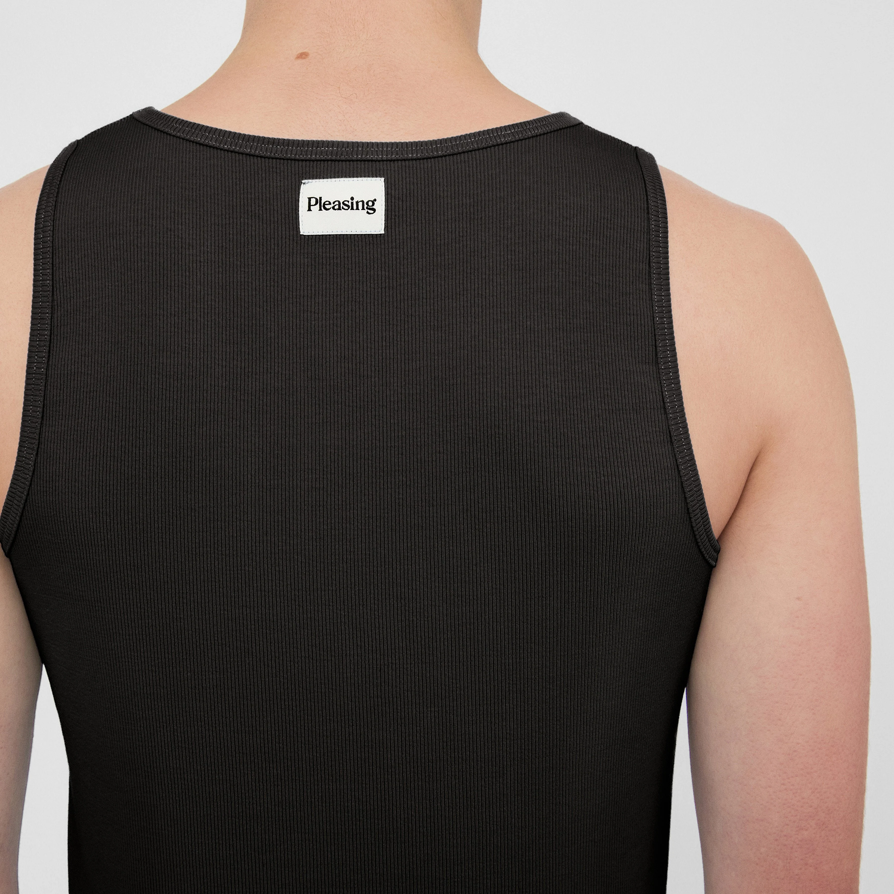 The Pleasing Ribbed Tank | Black - Image 27