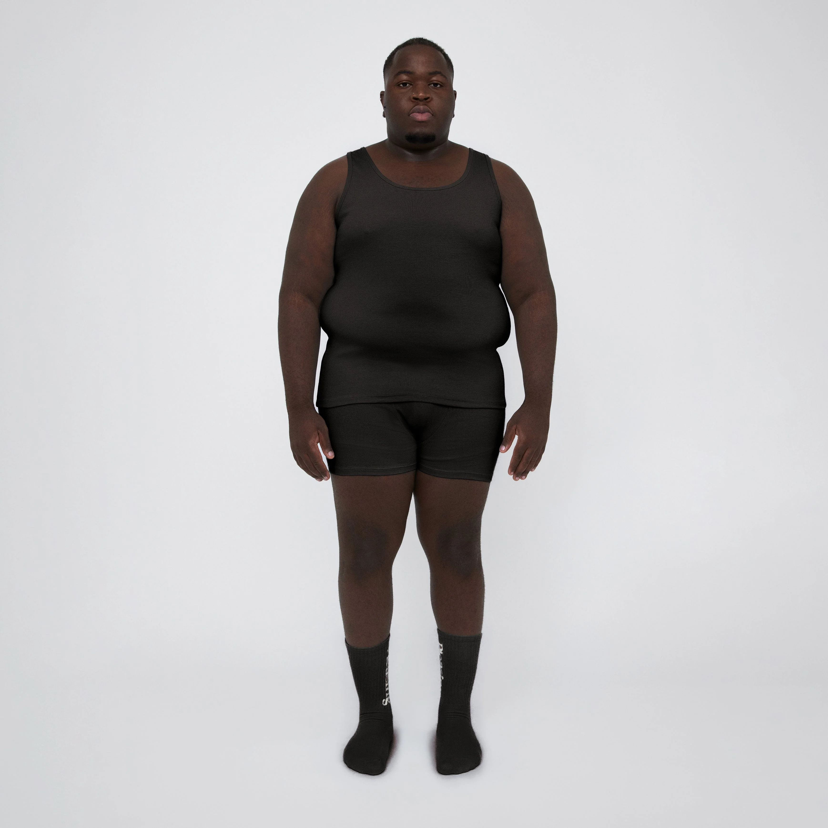The Pleasing Ribbed Tank | Black - Image 34