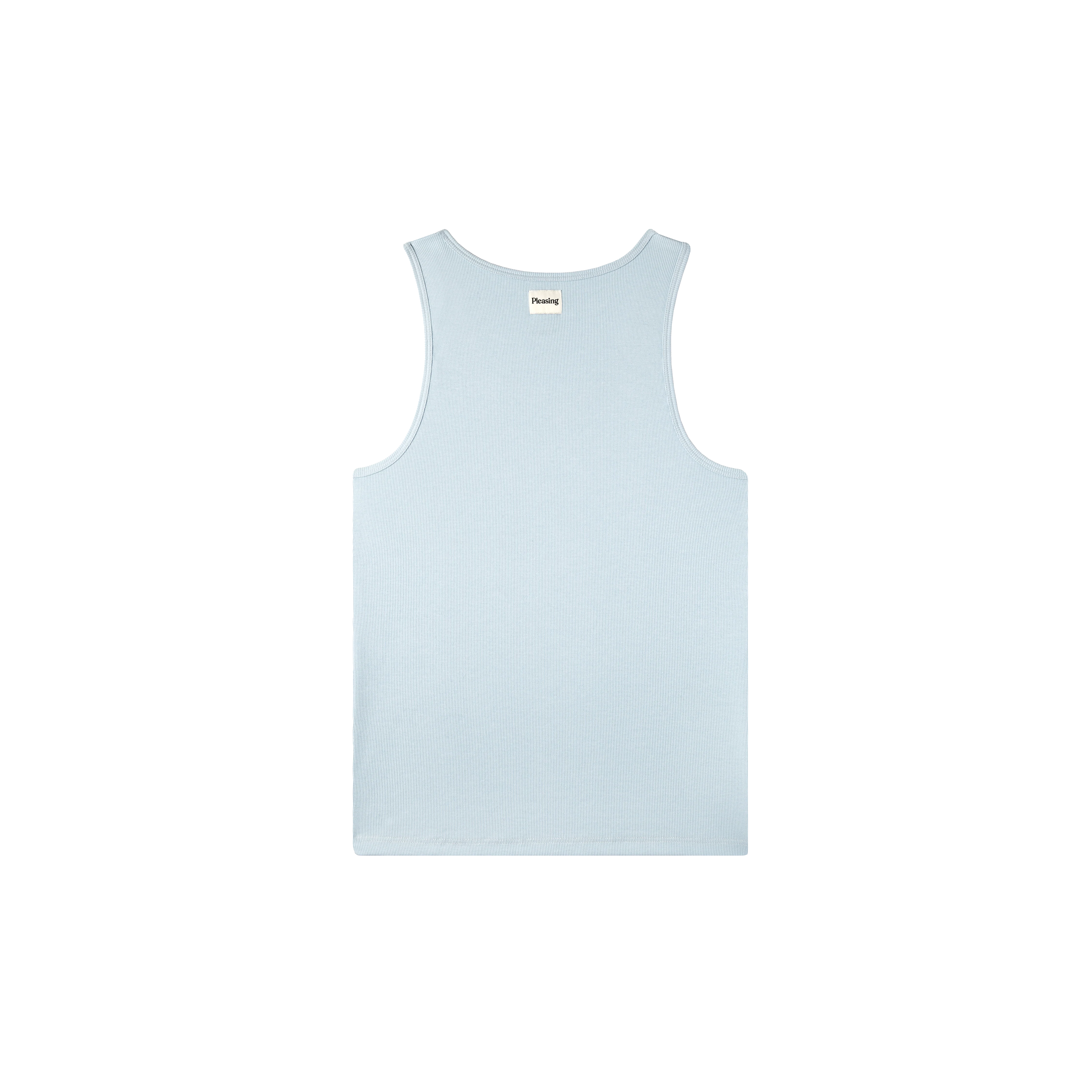 The Pleasing Ribbed Tank | Blue - Image 2