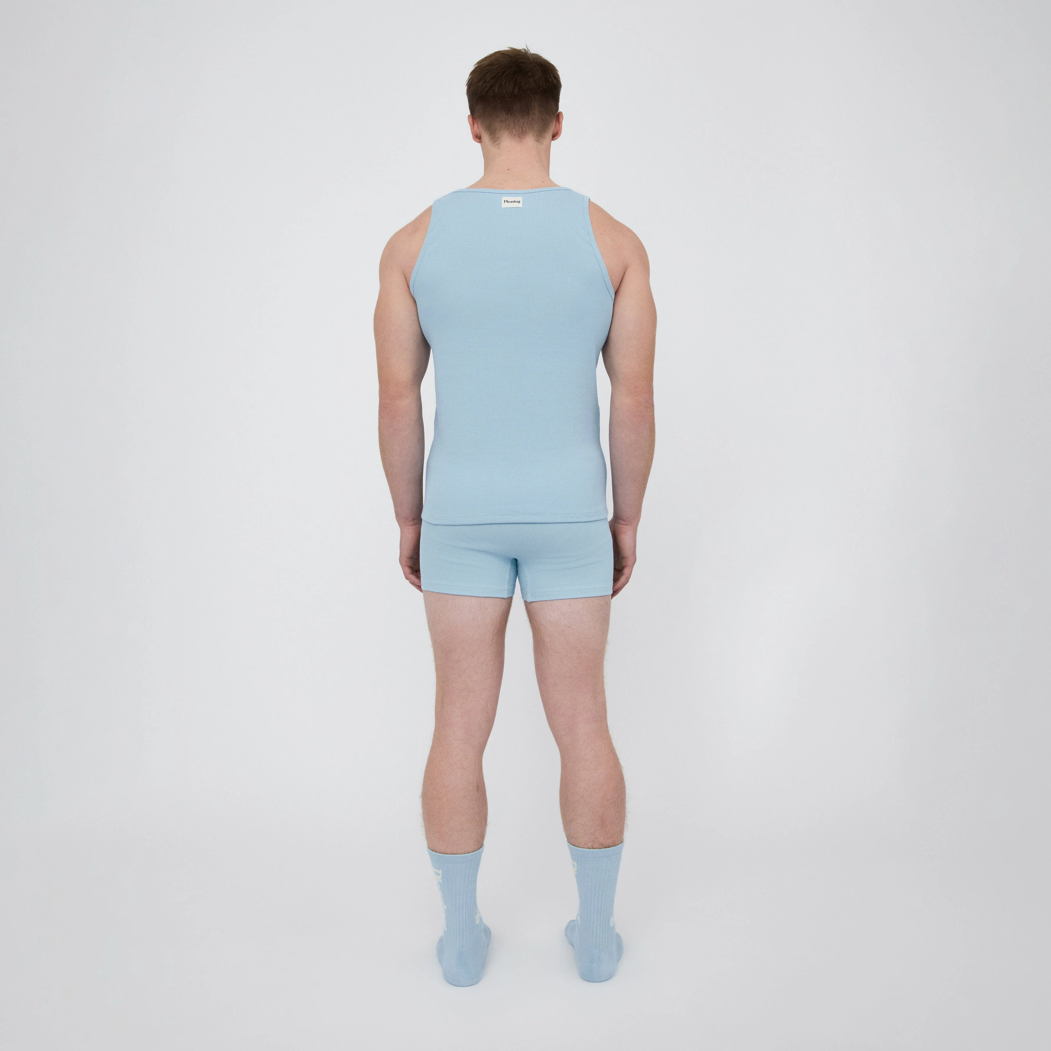 The Pleasing Ribbed Tank | Blue - Image 24