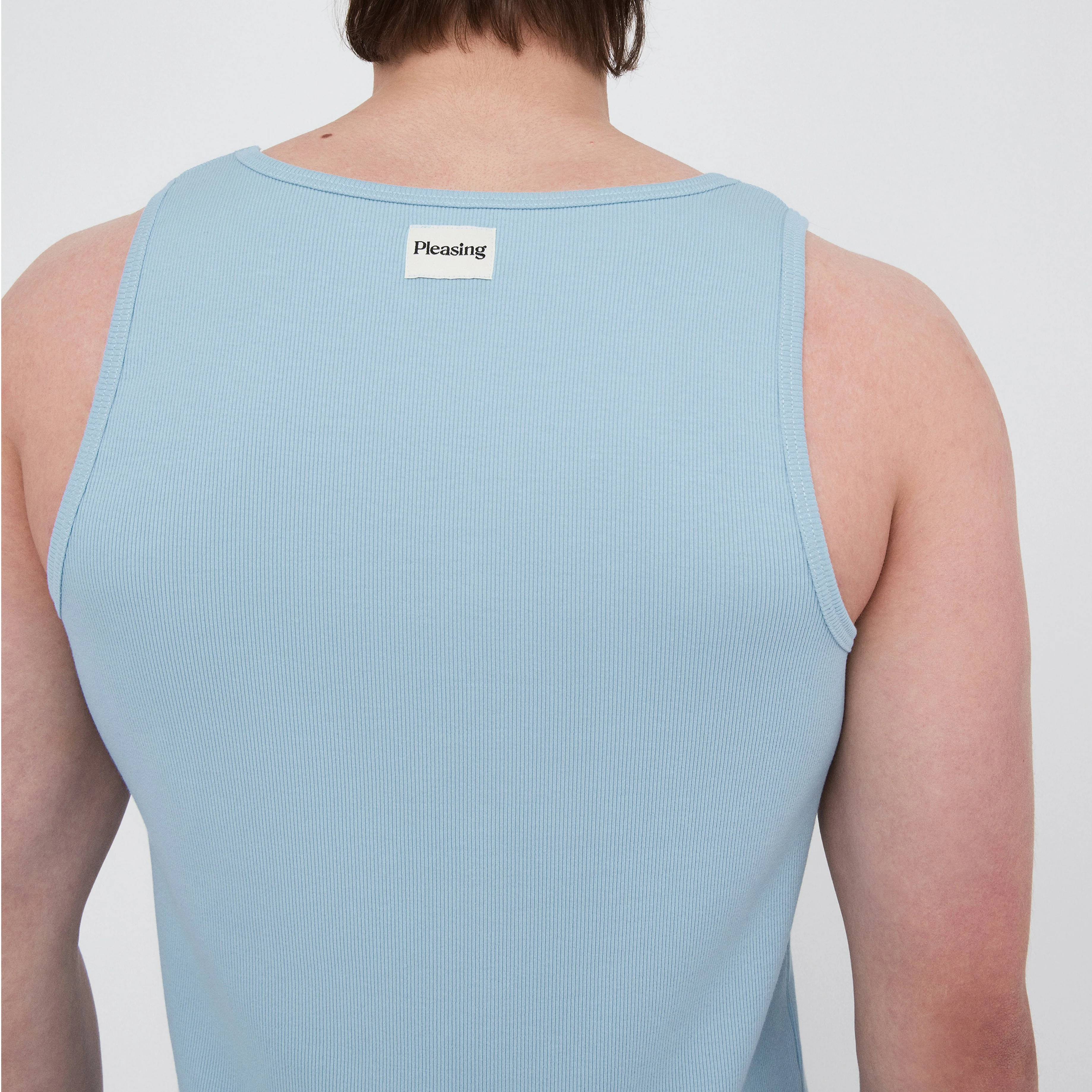 The Pleasing Ribbed Tank | Blue - Image 31