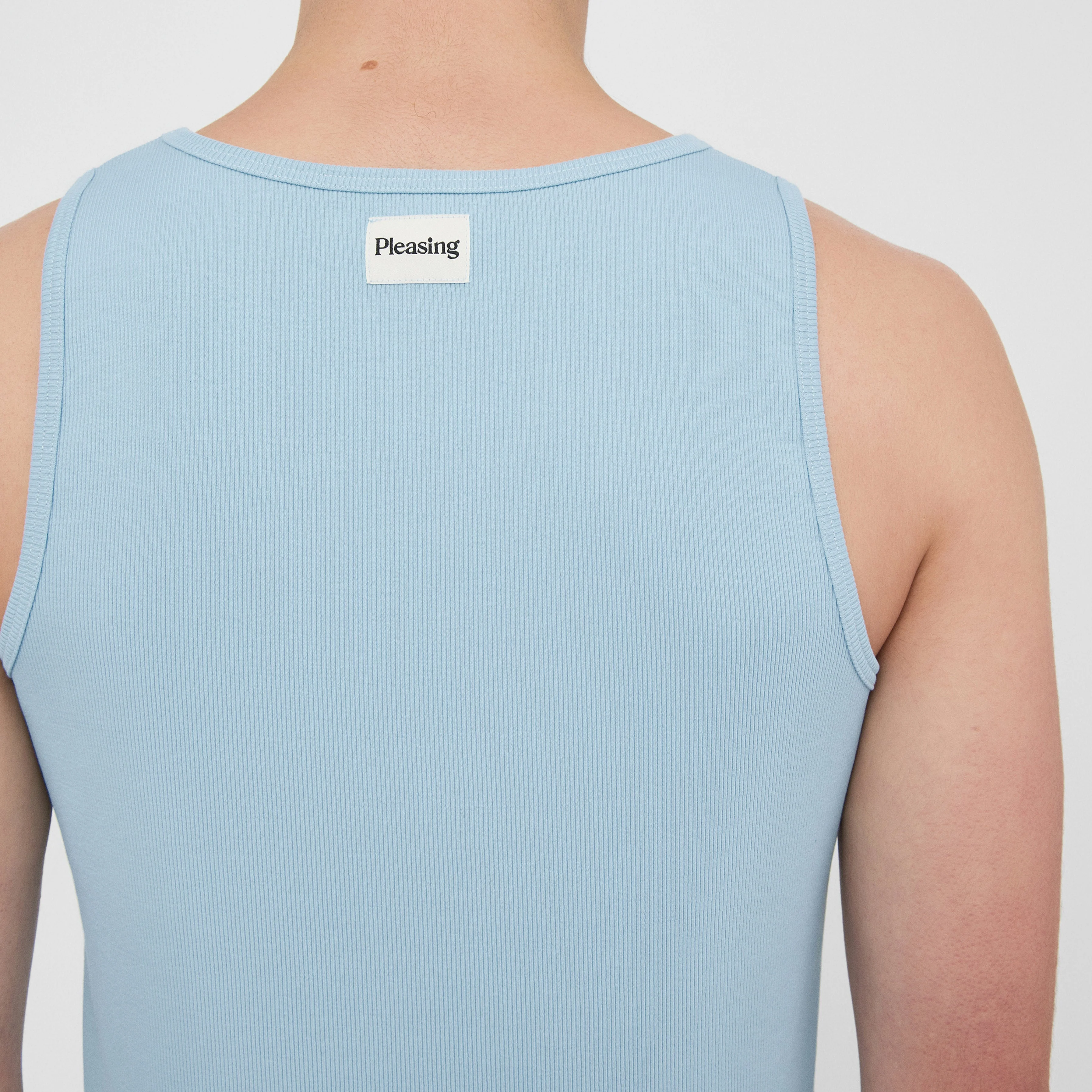 The Pleasing Ribbed Tank | Blue - Image 38