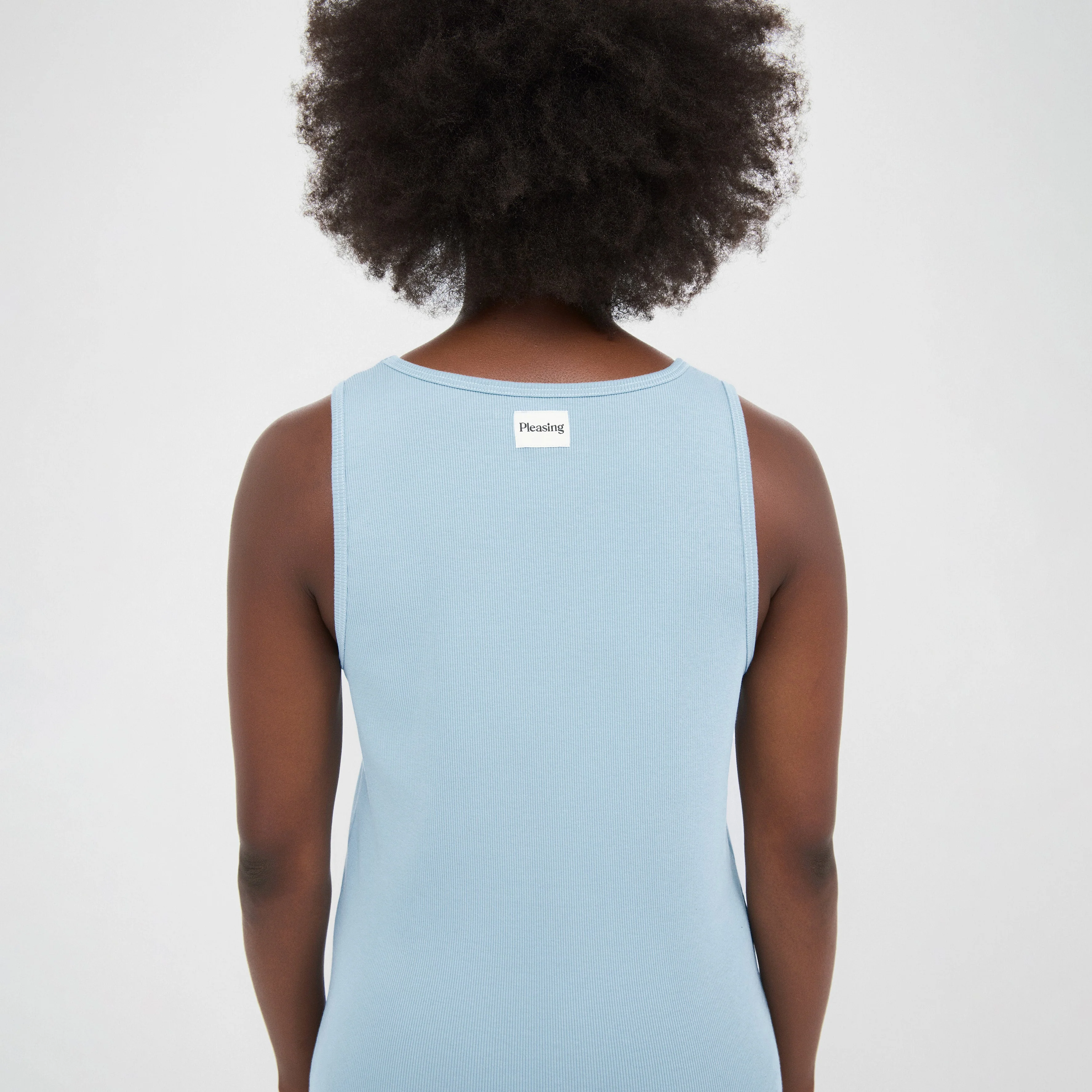 The Pleasing Ribbed Tank | Blue - Image 44