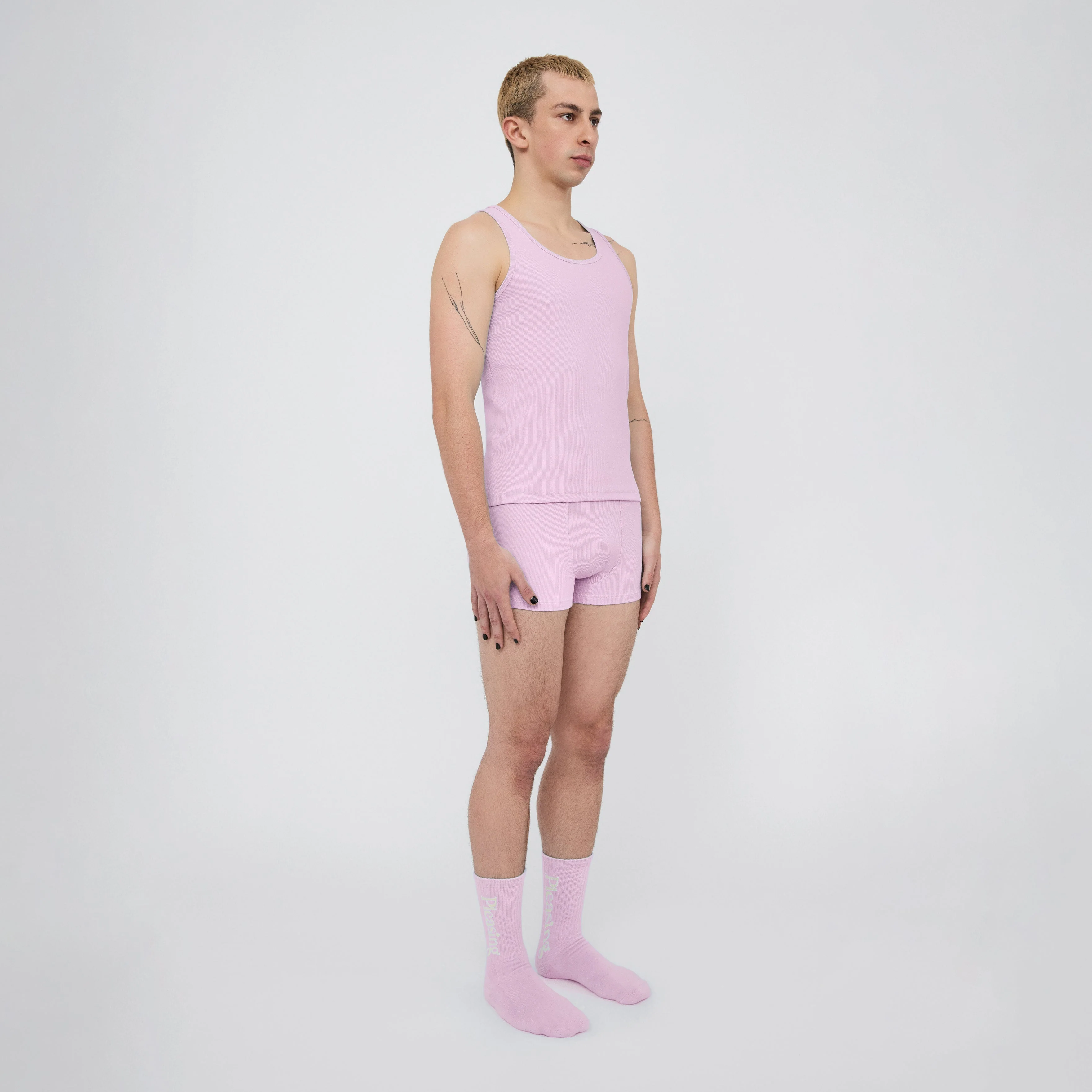 The Pleasing Ribbed Tank | Lavender - Image 17