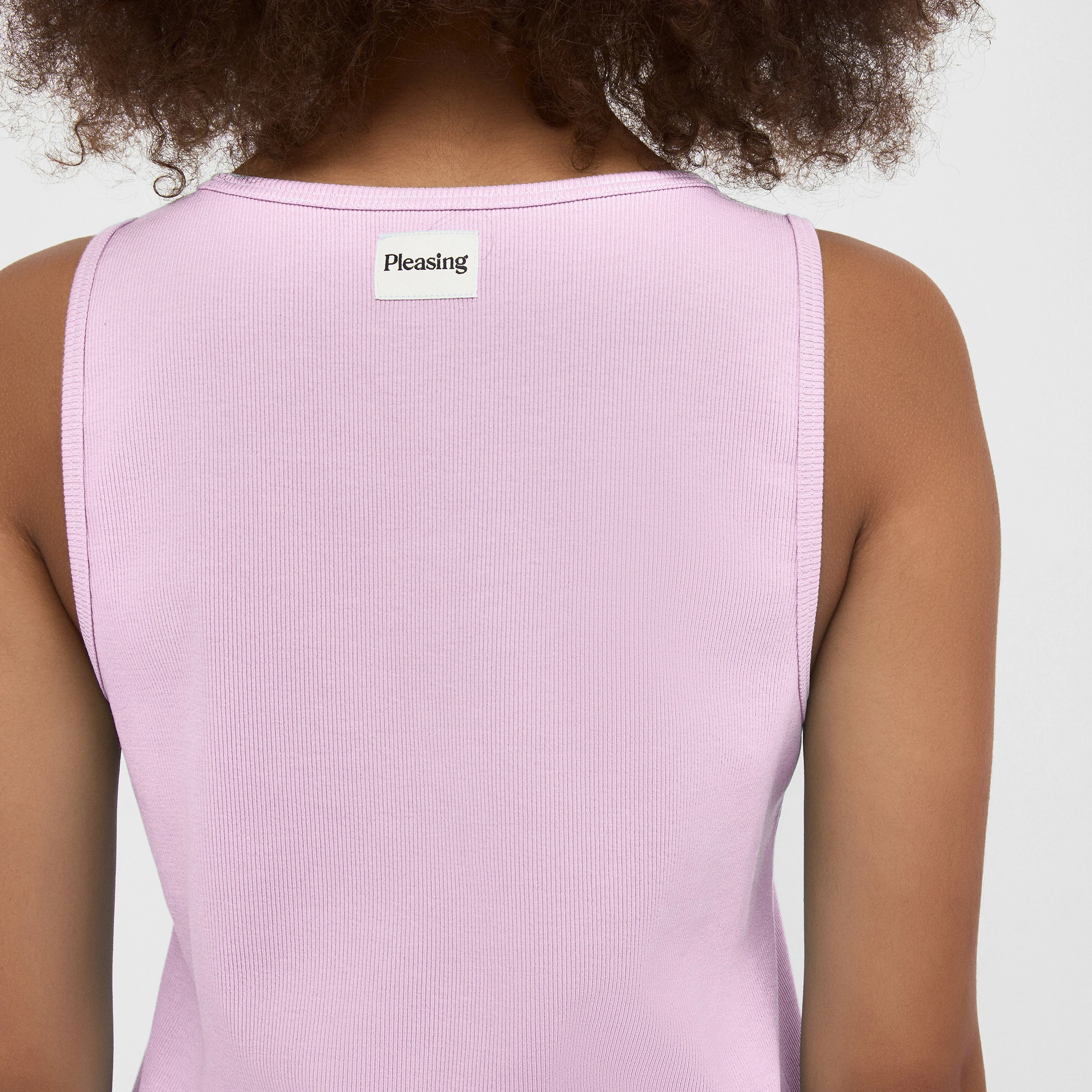 The Pleasing Ribbed Tank | Lavender - Image 20