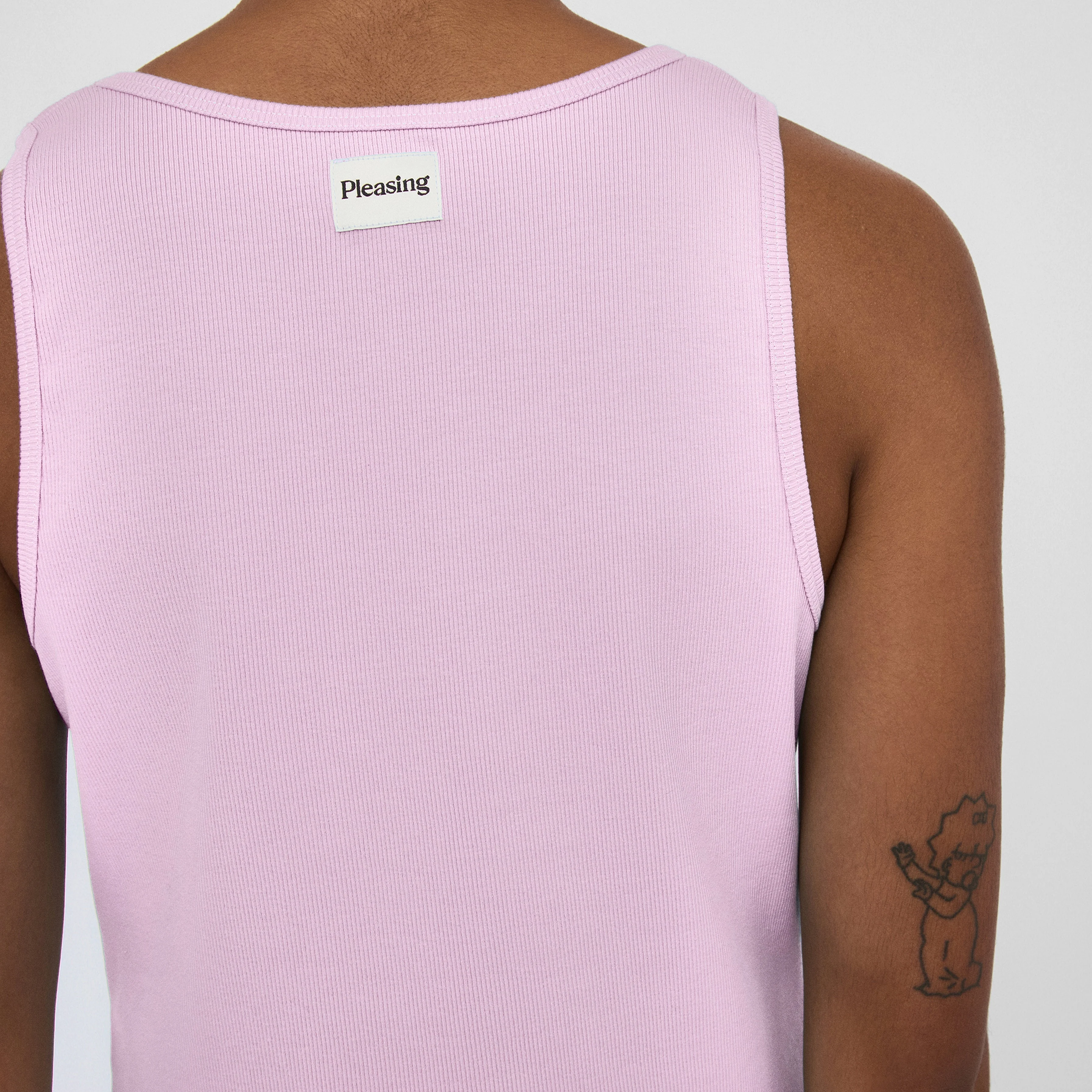 The Pleasing Ribbed Tank | Lavender - Image 21