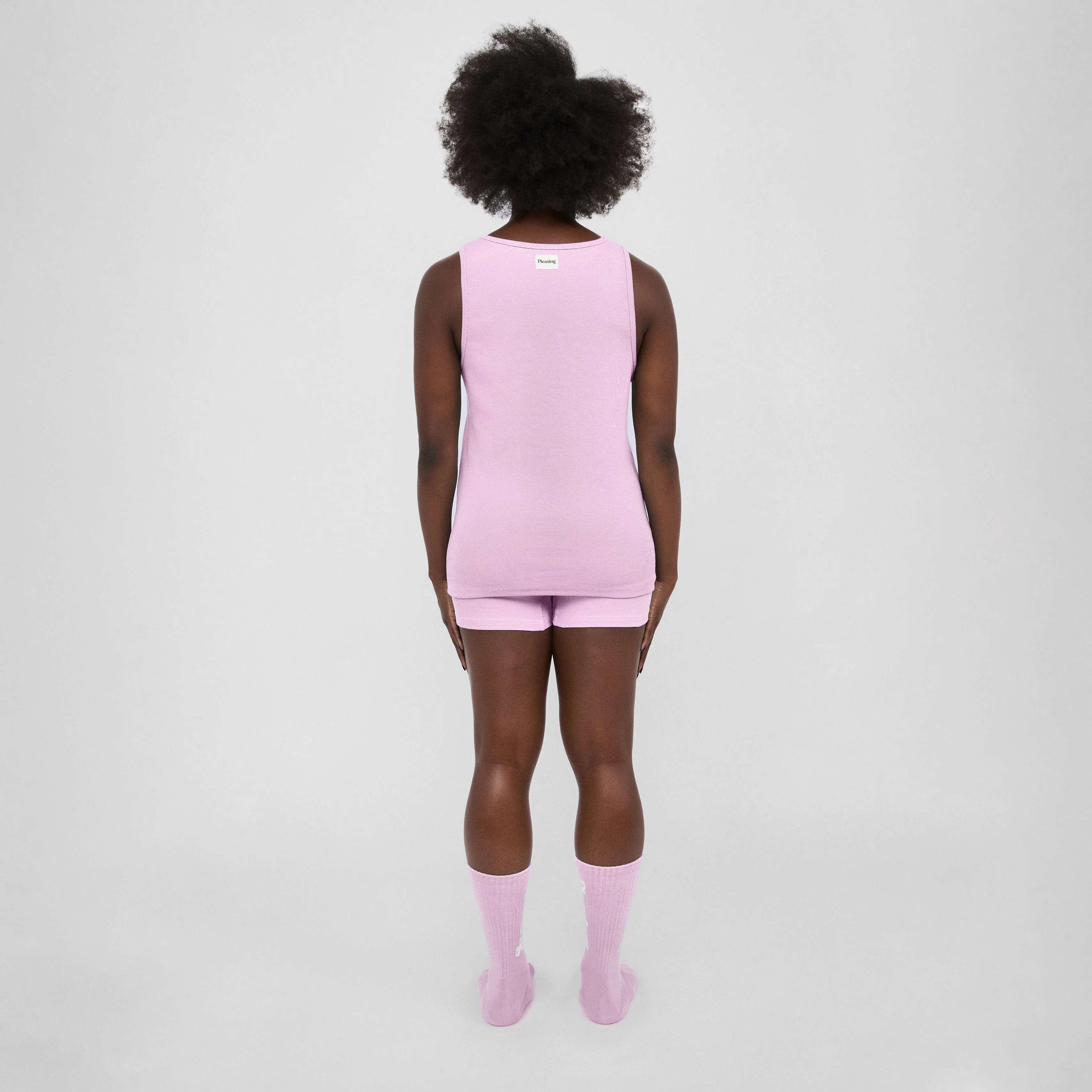 The Pleasing Ribbed Tank | Lavender - Image 28