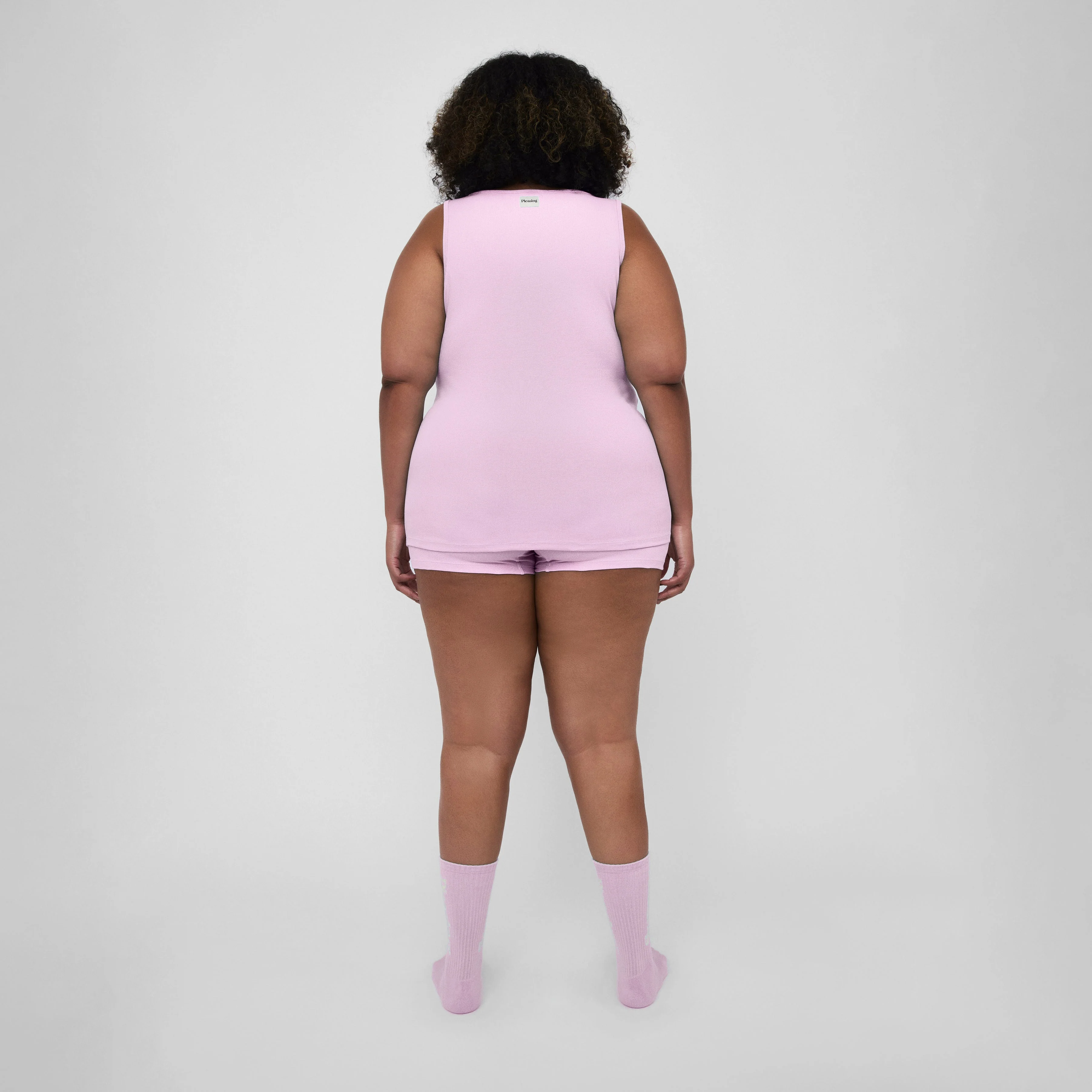 The Pleasing Ribbed Tank | Lavender - Image 33