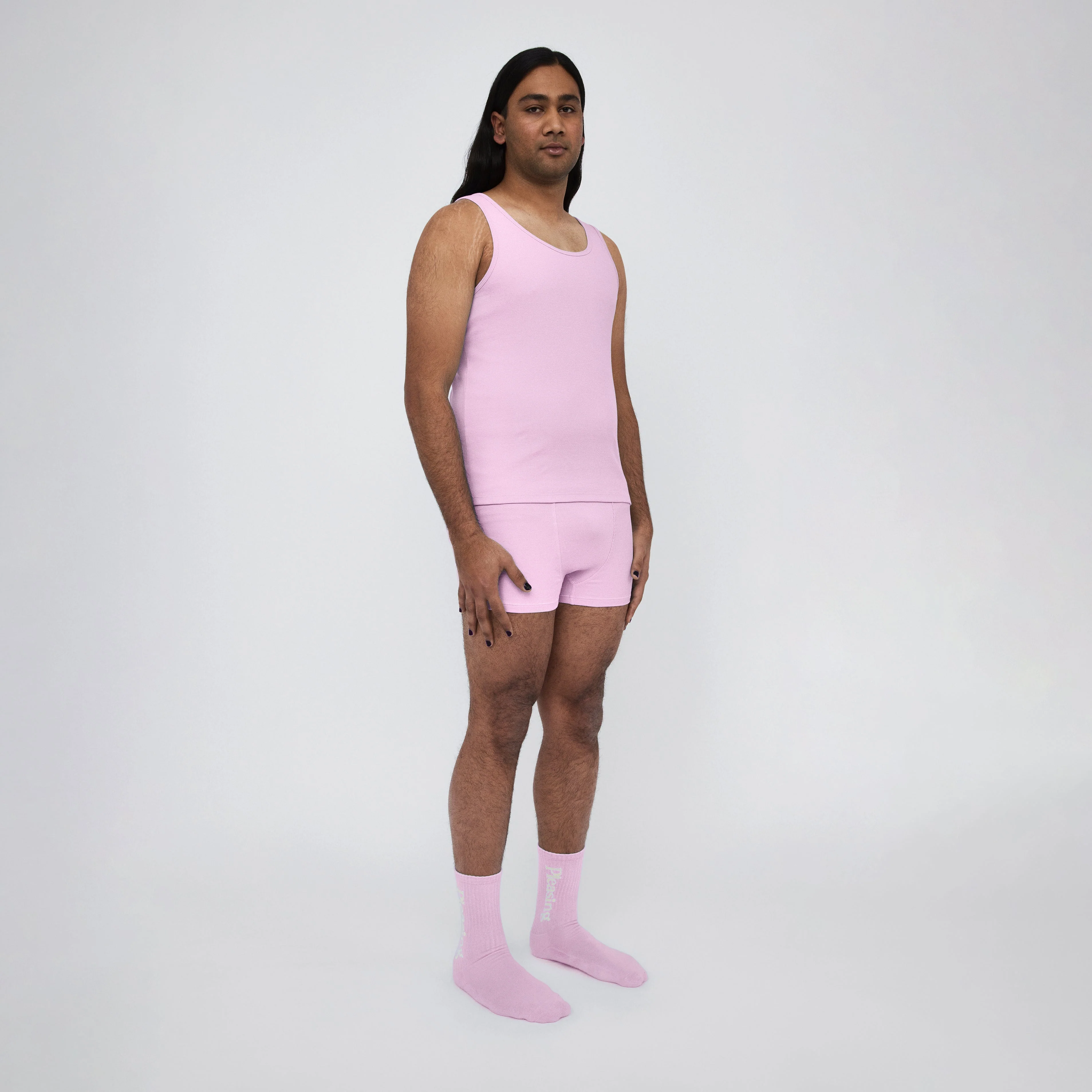 The Pleasing Ribbed Tank | Lavender - Image 37