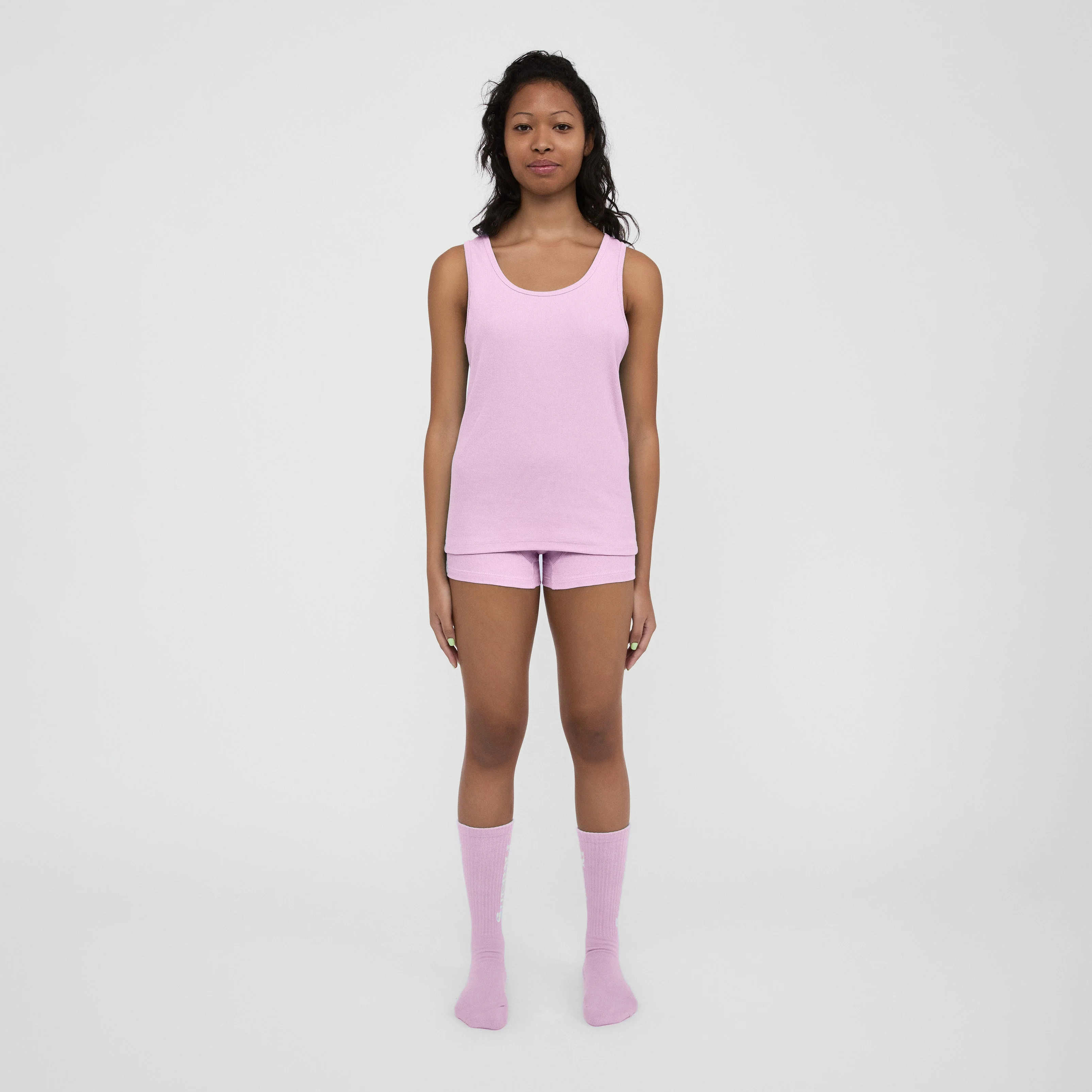 The Pleasing Ribbed Tank | Lavender - Image 39