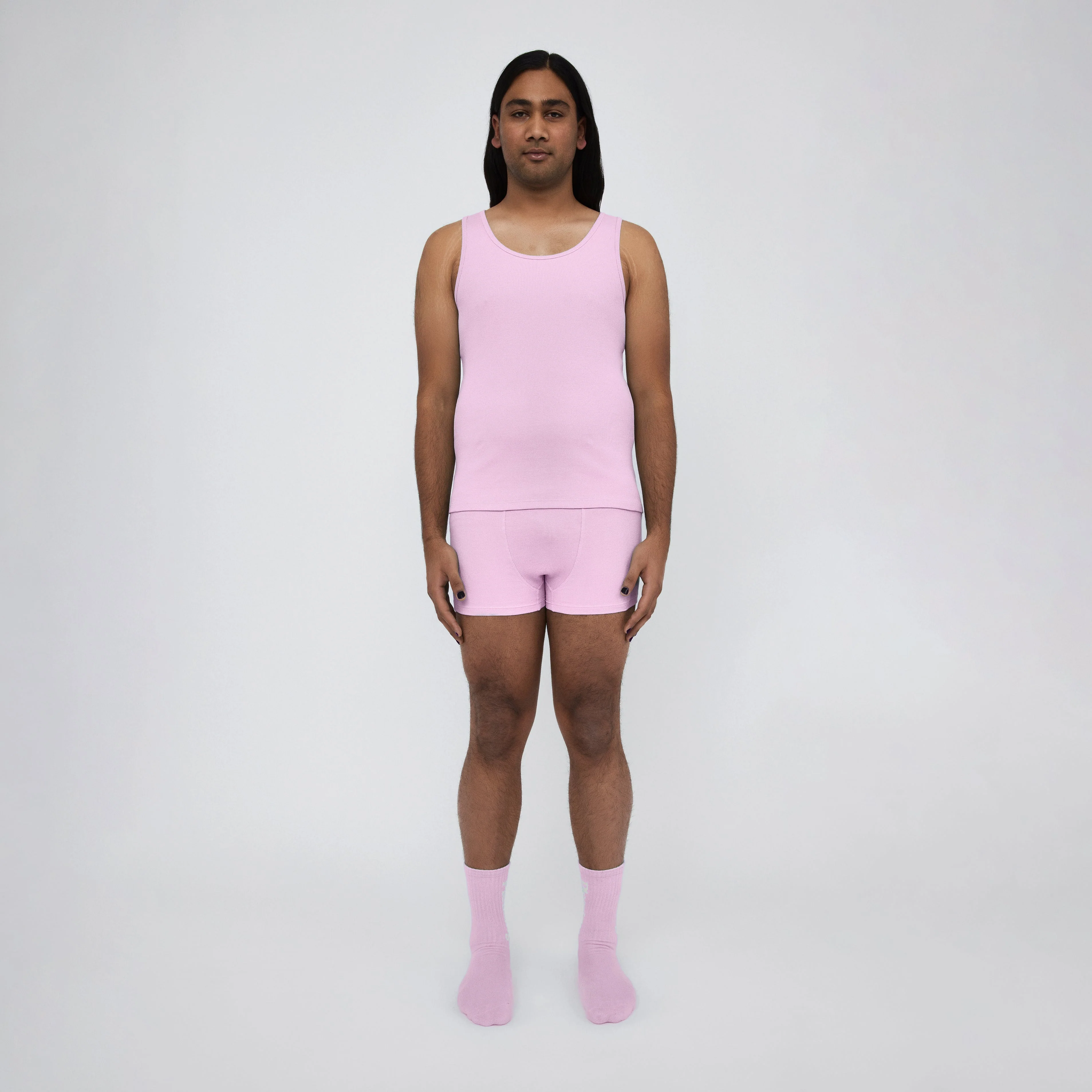 The Pleasing Ribbed Tank | Lavender - Image 44