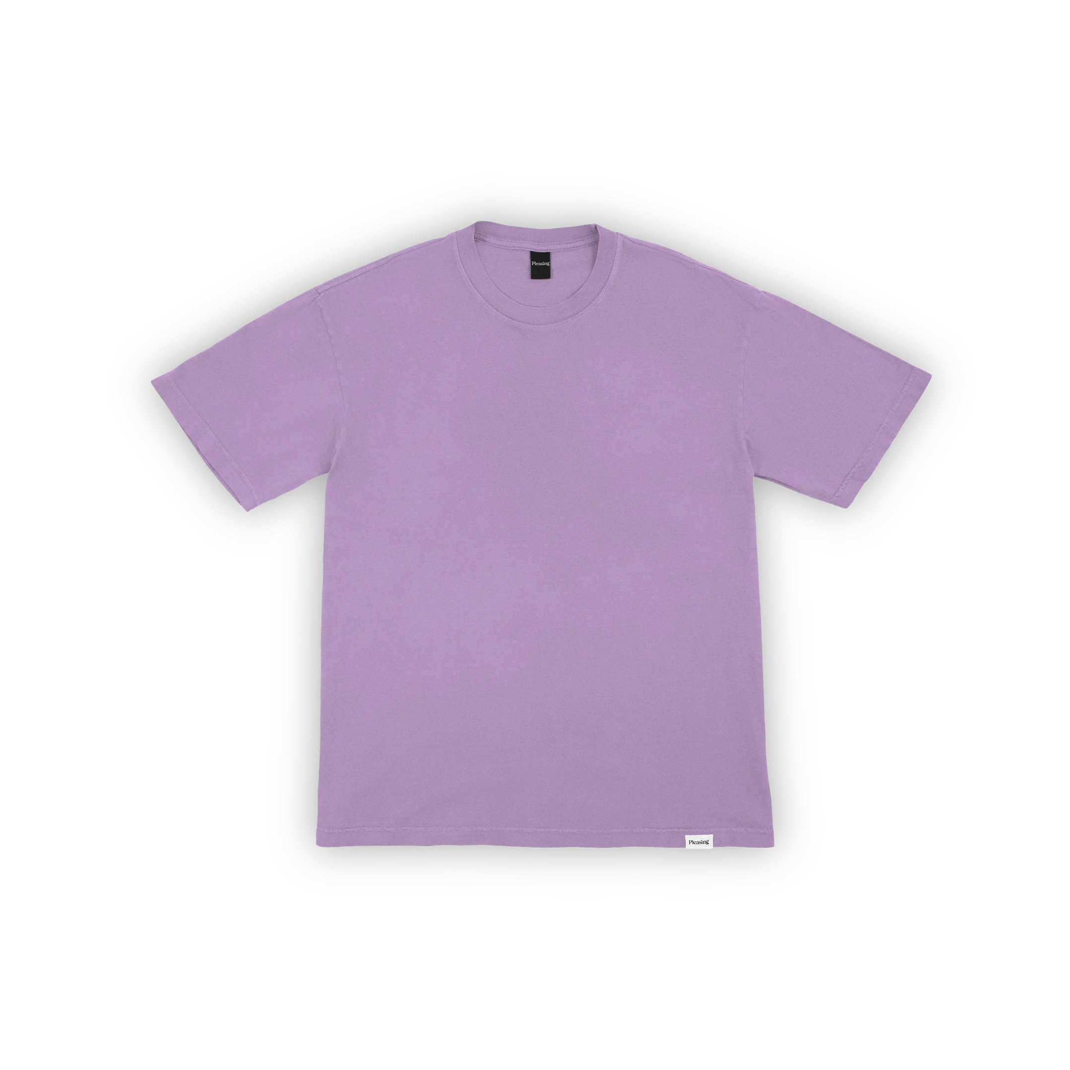 The Pleasing Signature Dyed Tee | Candied Violet