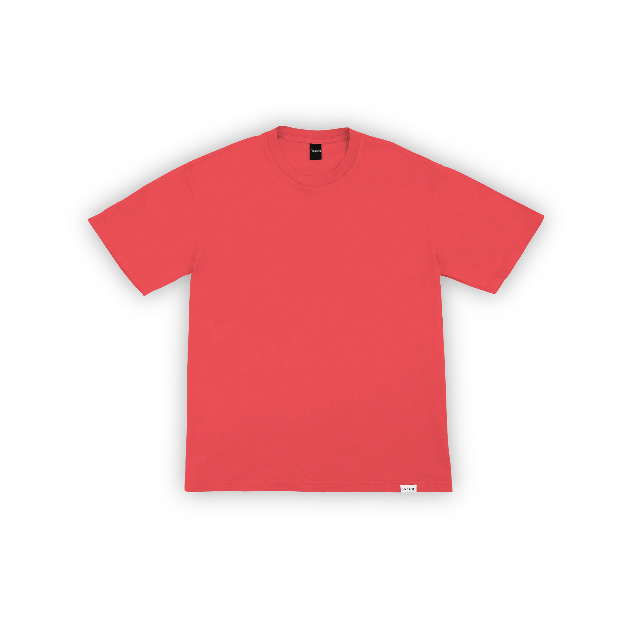 The Pleasing Signature Dyed Tee | Jammy Red