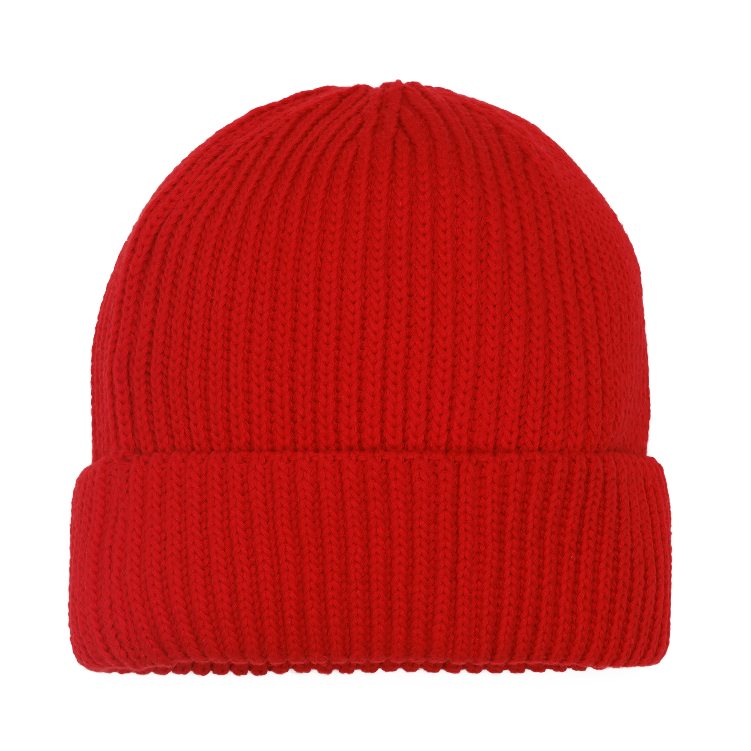 The Pleasing Striped Beanie | Red - Image 2