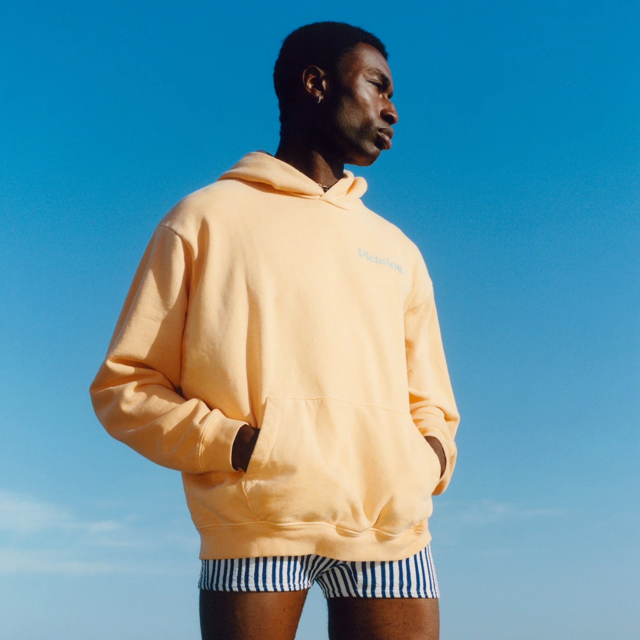 The Pleasing Sunset Hoodie | Yellow - Image 2