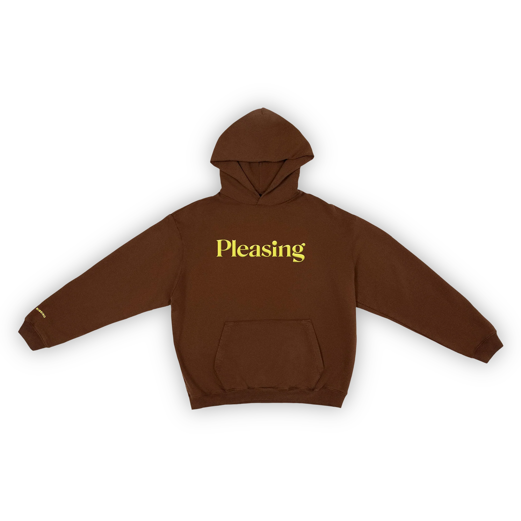 The Pleasing x Marco MAIS AMOR Hoodies | Brown & Pink - Image 2