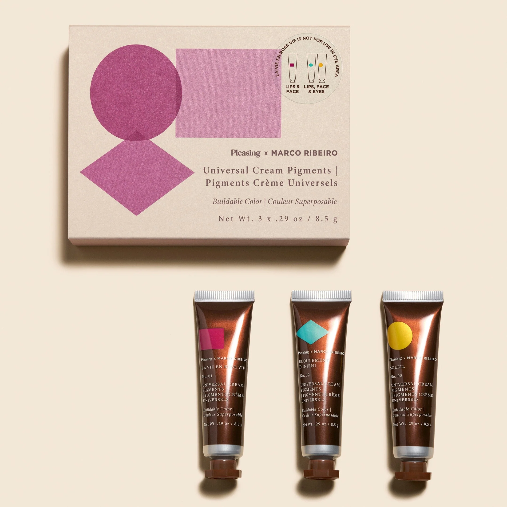 The Pleasing x Marco Ribeiro Universal Cream Pigments | Multicolor - Image 2