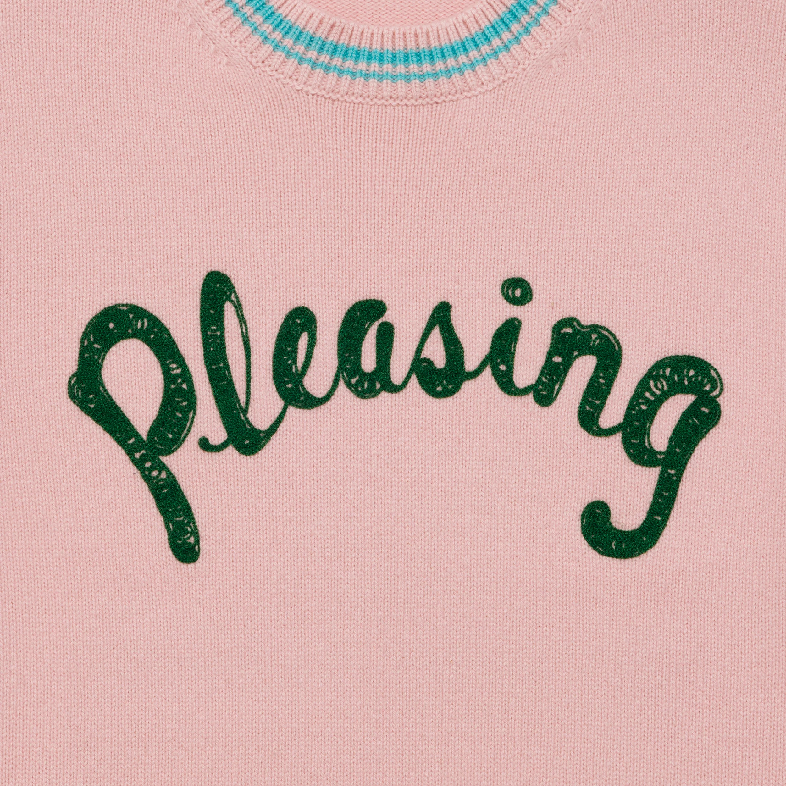 The Pretty Pleasing Crewneck Knit | Pink - Image 2