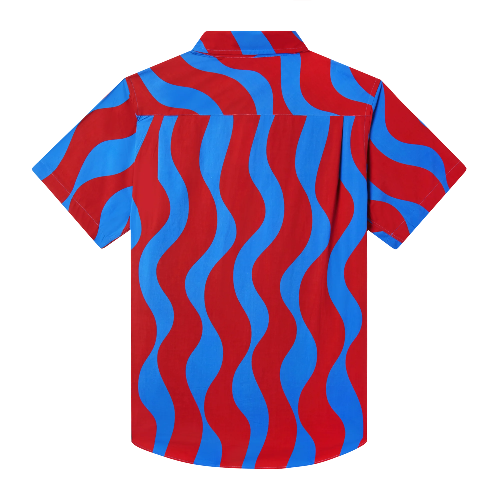 The Squiggle Shirt | Deep Cherry Blue - Image 2