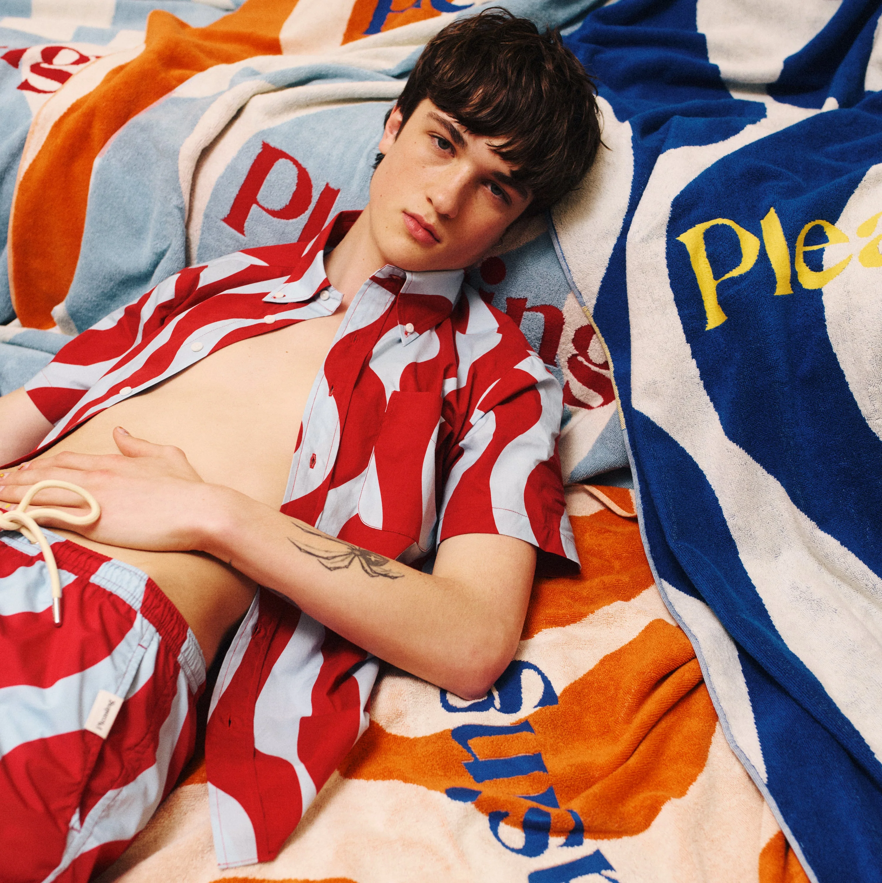 The Squiggle Short | Light Cherry Blue - Image 5