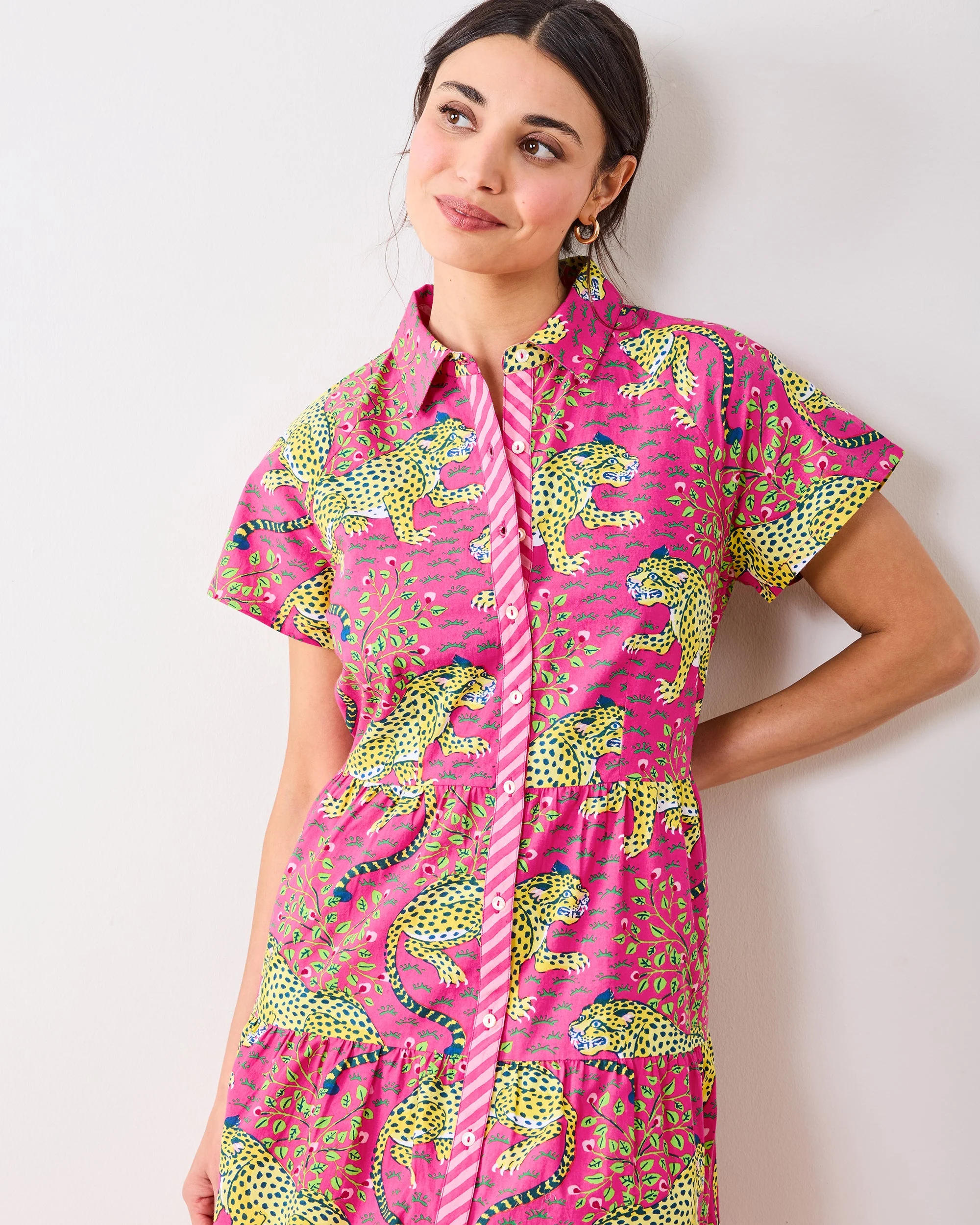 Bagheera - Easy Elegance Dress | Hot Pink - Image 2