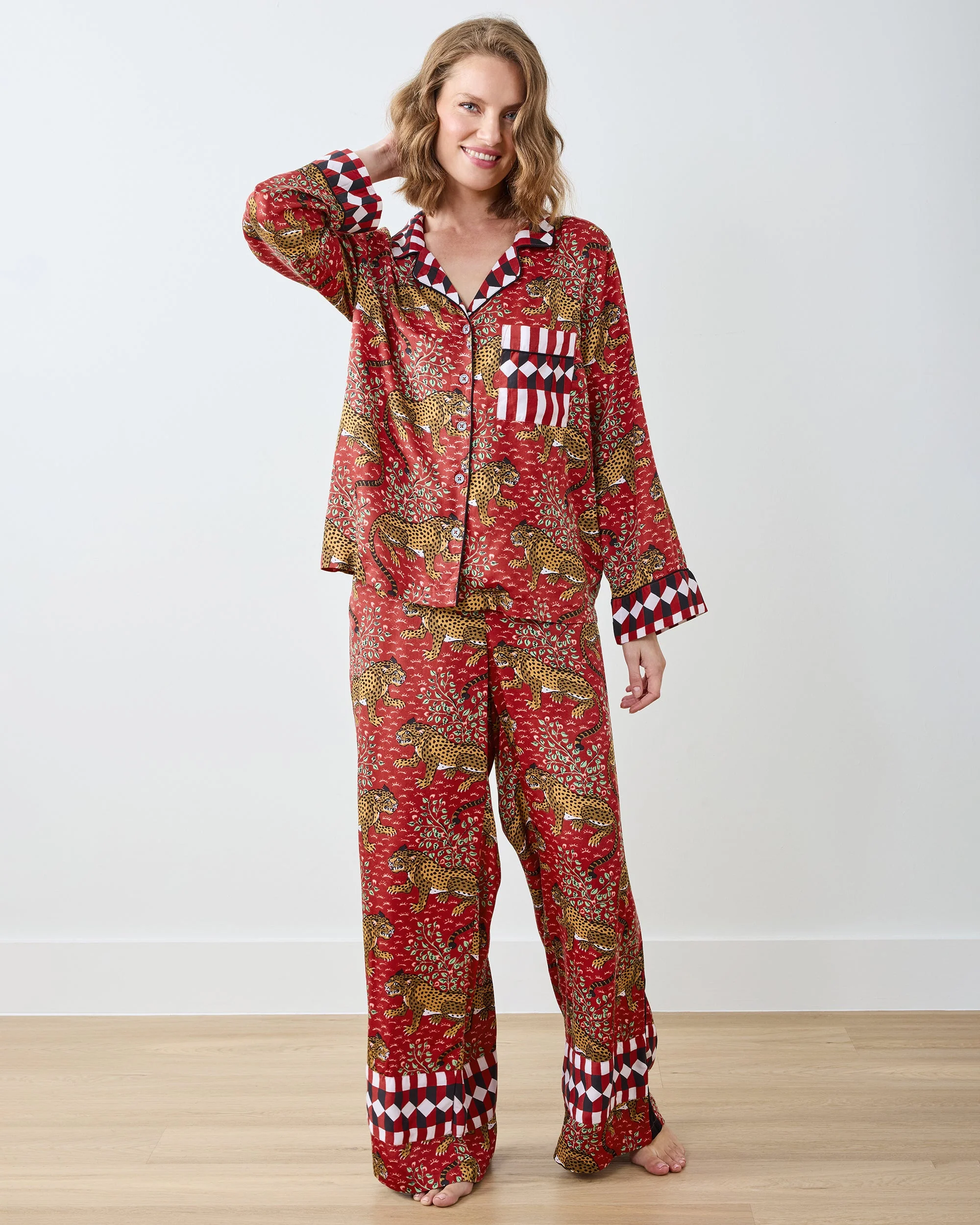 Bagheera - Eco Satin Rittenhouse Set | Scarlet - Image 2
