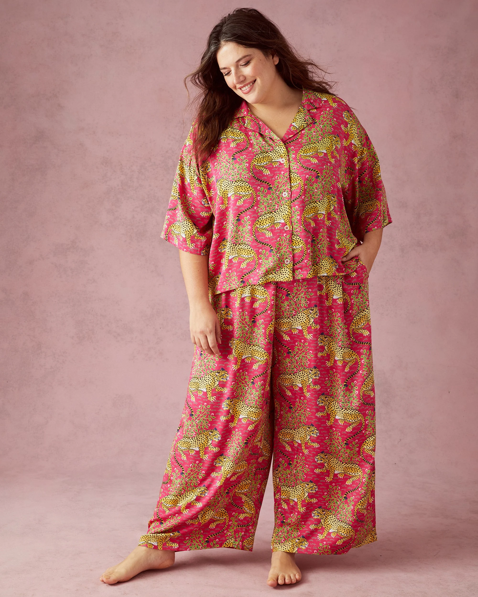 Bagheera - Eco Satin Wildest Dreams Set | Hot Pink - Image 3