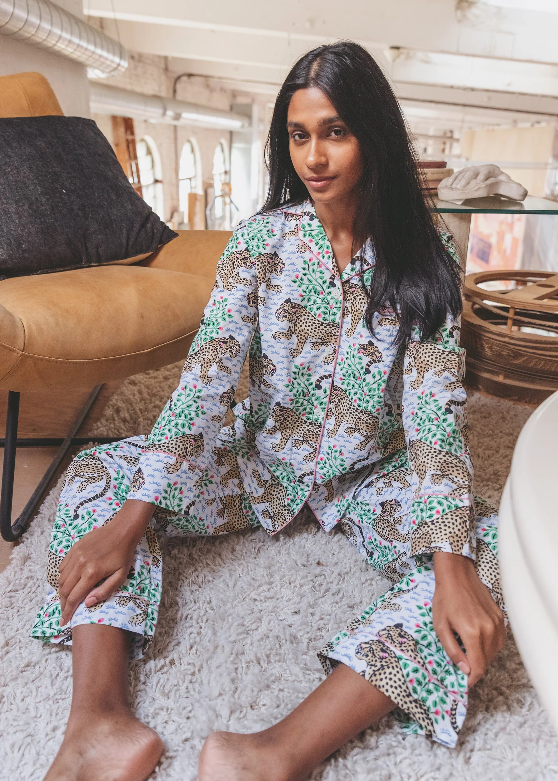 Bagheera - Long PJ Set | Cloud - Image 6