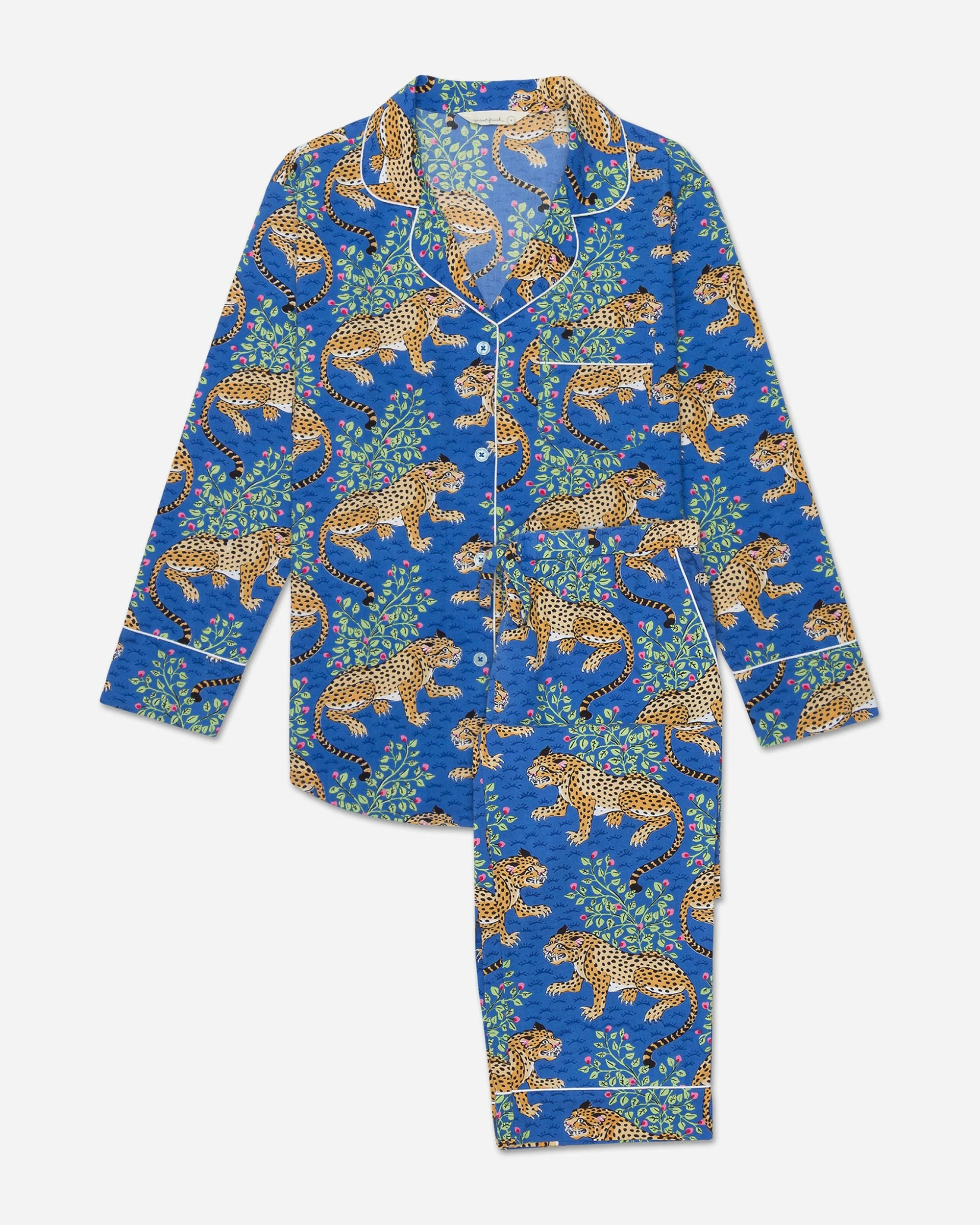 Bagheera - Long PJ Set | Sapphire - Image 6