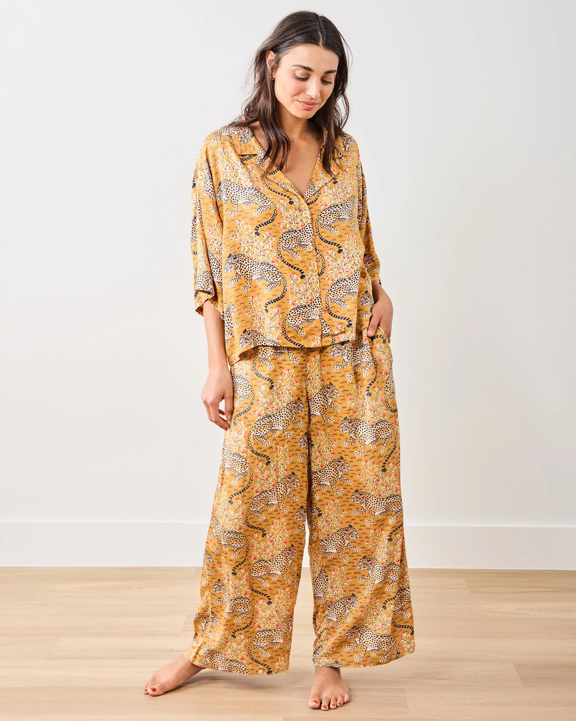 Bagheera - Petite Eco Satin Wildest Dreams Set | Tobacco - Image 2