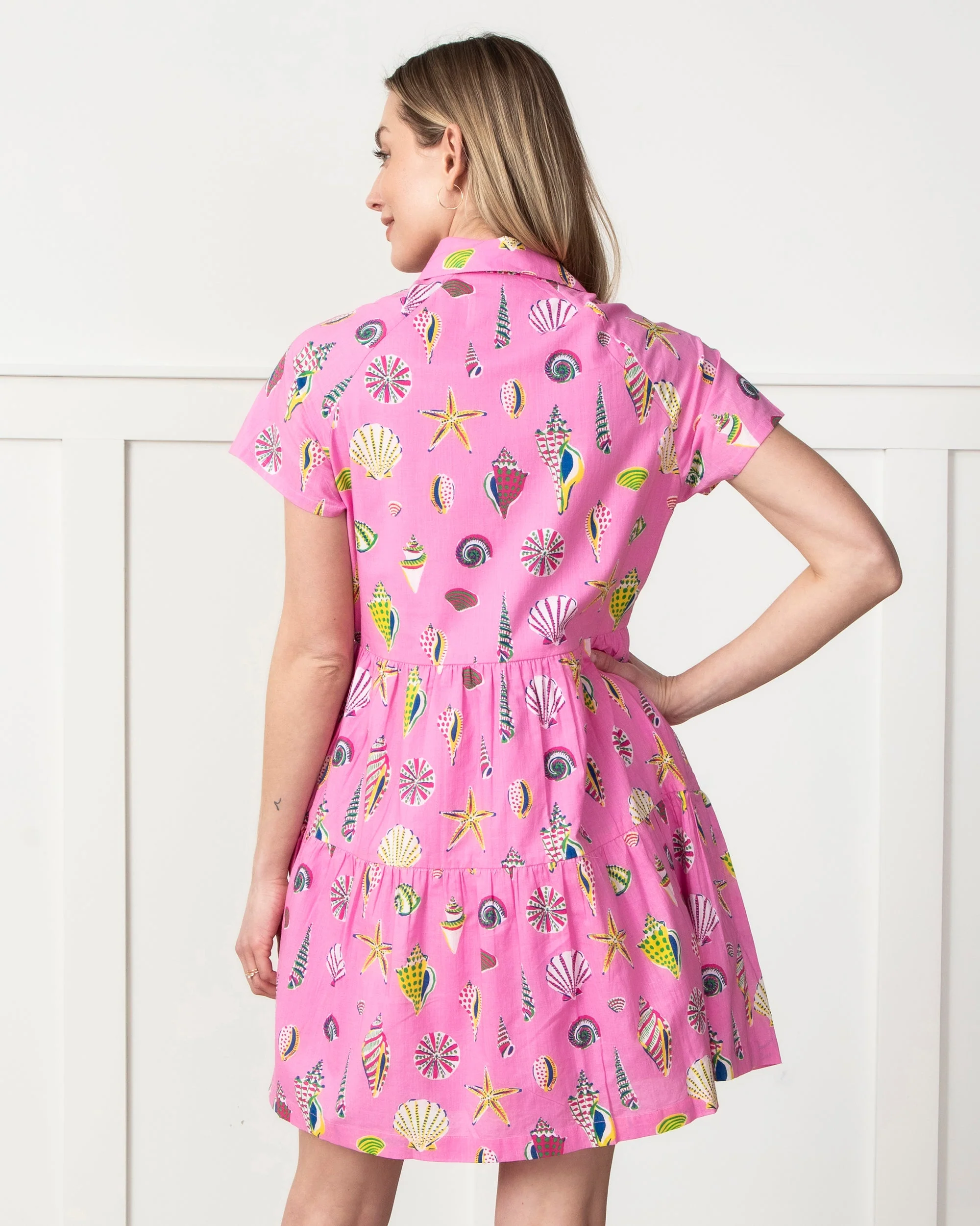 Beachcomber - Easy Elegance Dress | Neon Bubblegum - Image 5