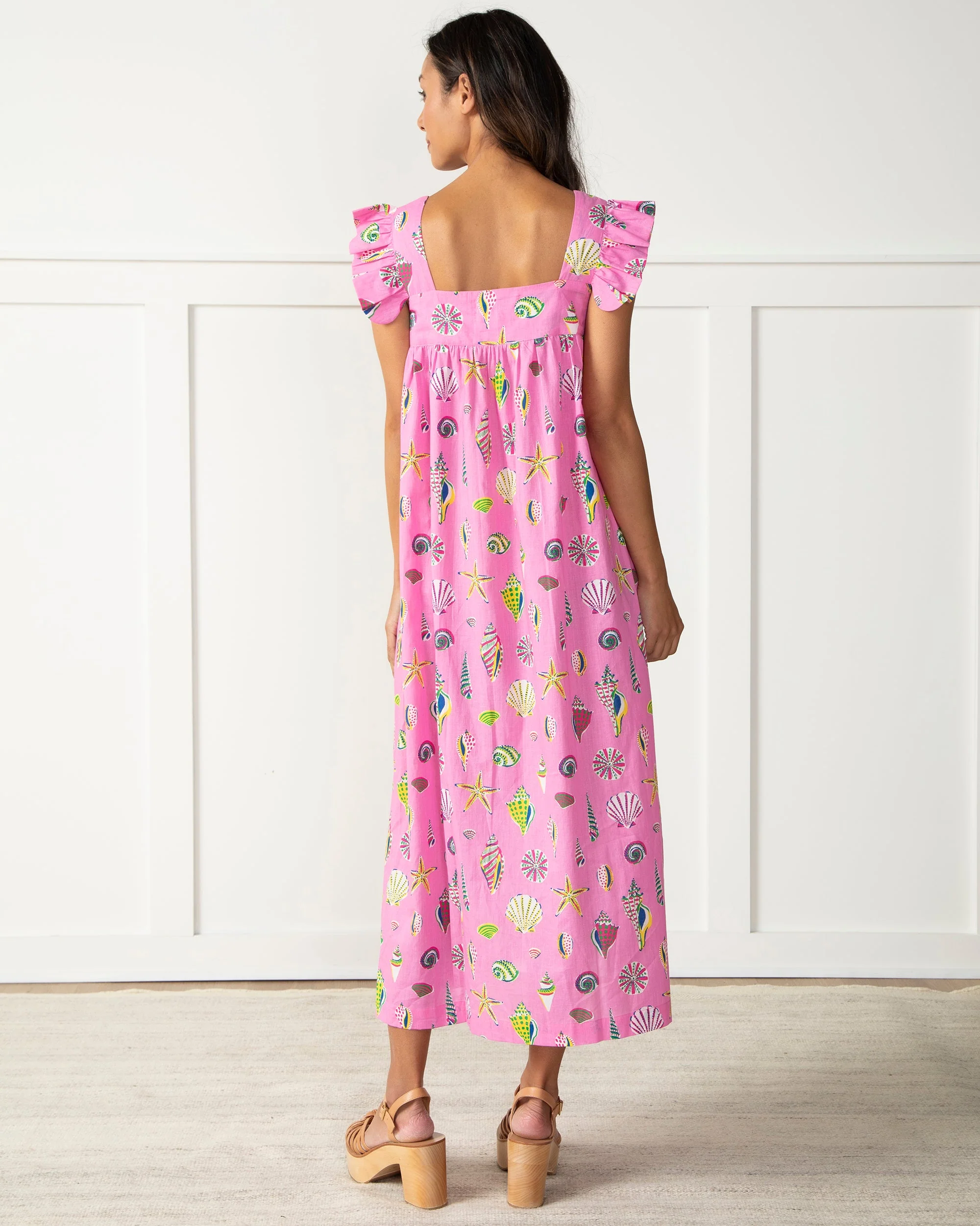 Beachcomber - Shoreline Dress | Neon Bubblegum - Image 4