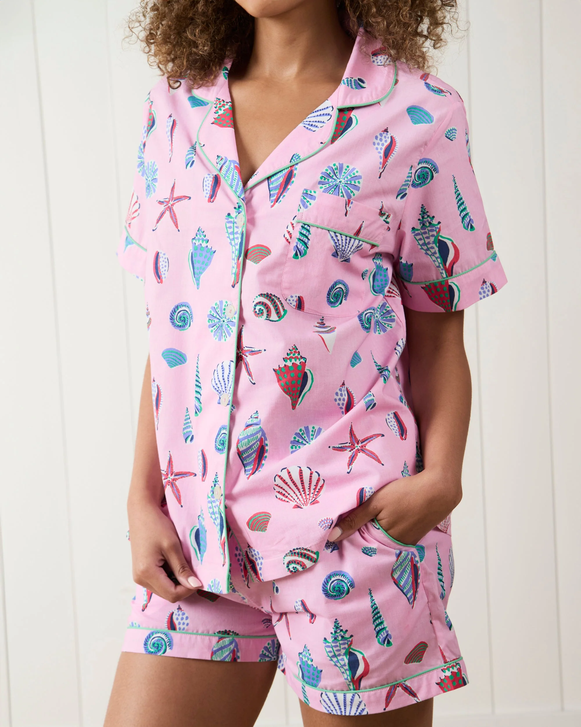 Beachcomber  - Short PJ Set | Pink Sand - Image 4