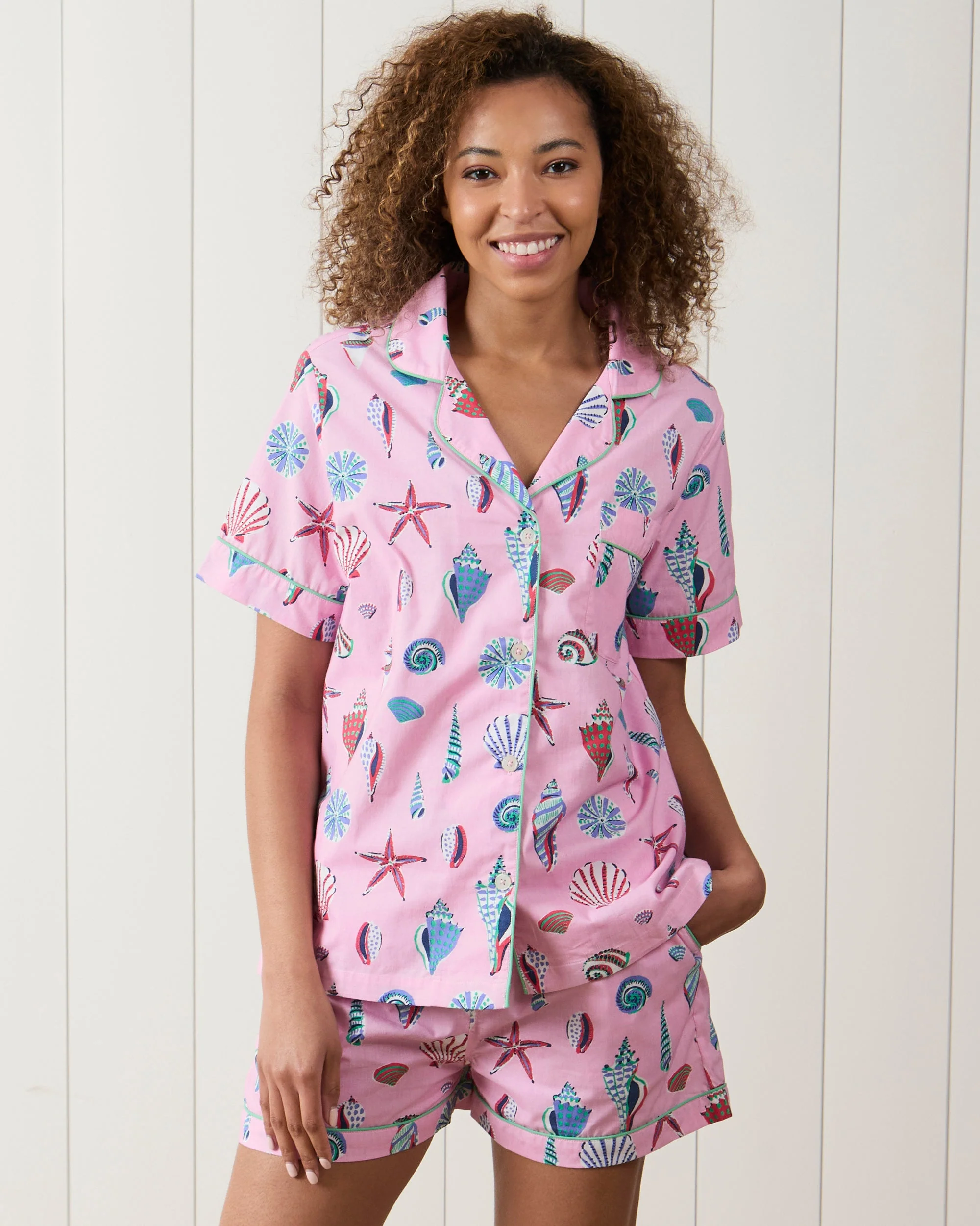 Beachcomber  - Short PJ Set | Pink Sand - Image 5