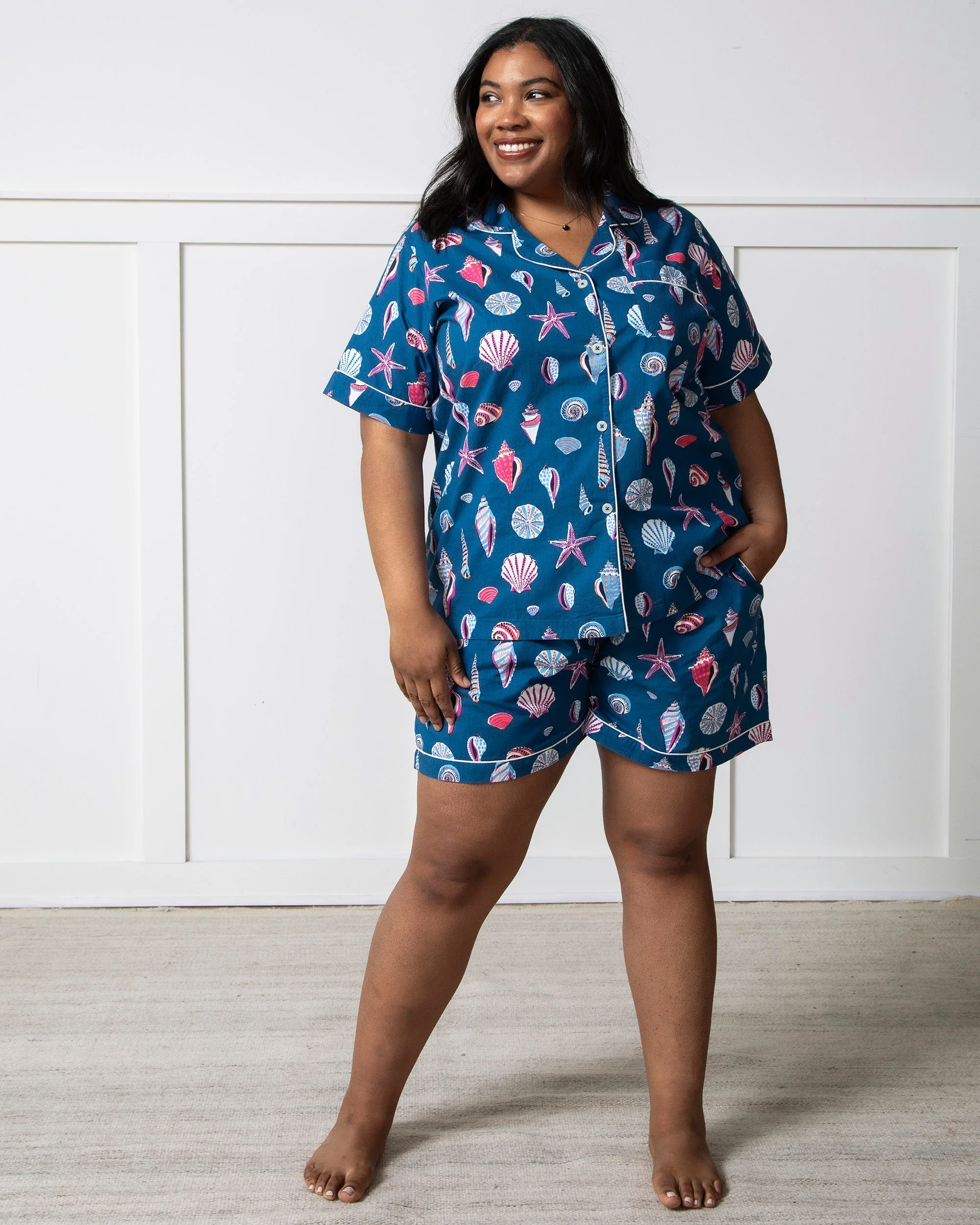 Beachcomber  - Short PJ Set | Shoreline Blue - Image 3
