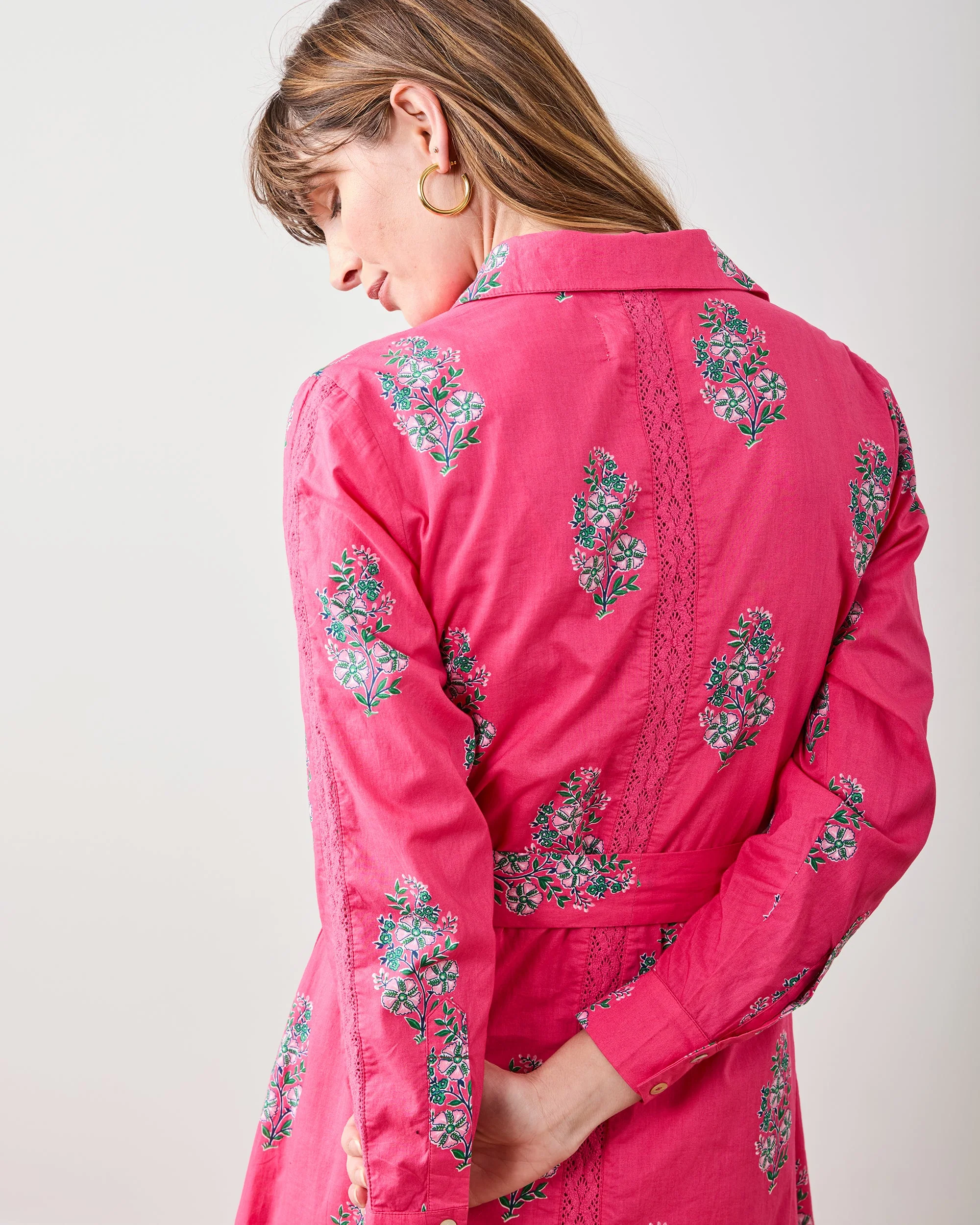 Bouquet Blossoms - Meredith Dress | Hot Pink - Image 6