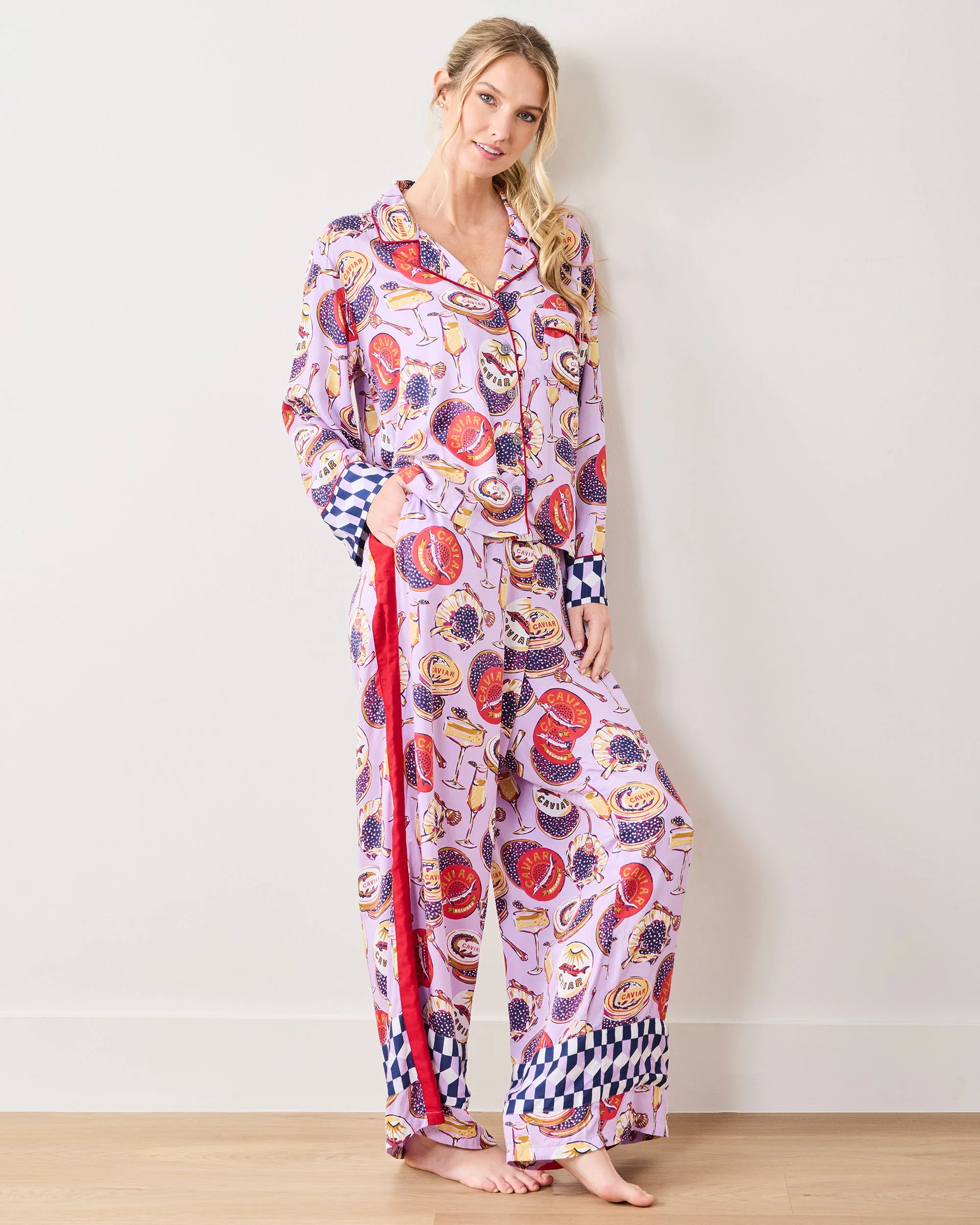 Champagne & Caviar - Tall Eco Satin Rittenhouse Set | Lavender