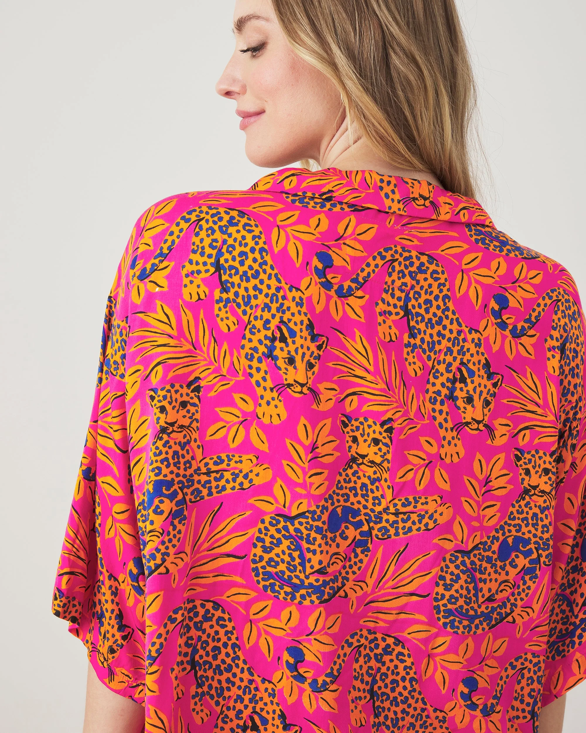 City Cat - Petite Eco Satin Wildest Dreams Set | Fuchsia - Image 3