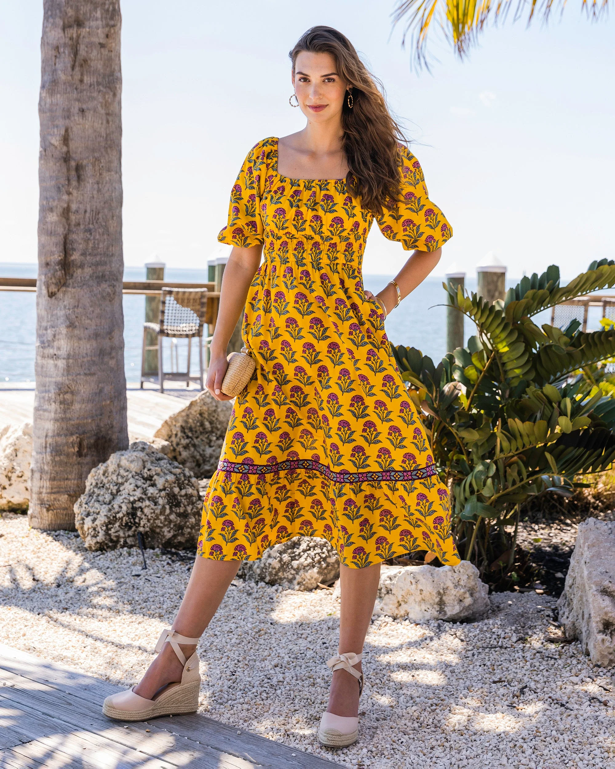 Countryside Drives - Skip Ahead Midi Dress | Sunlit Room