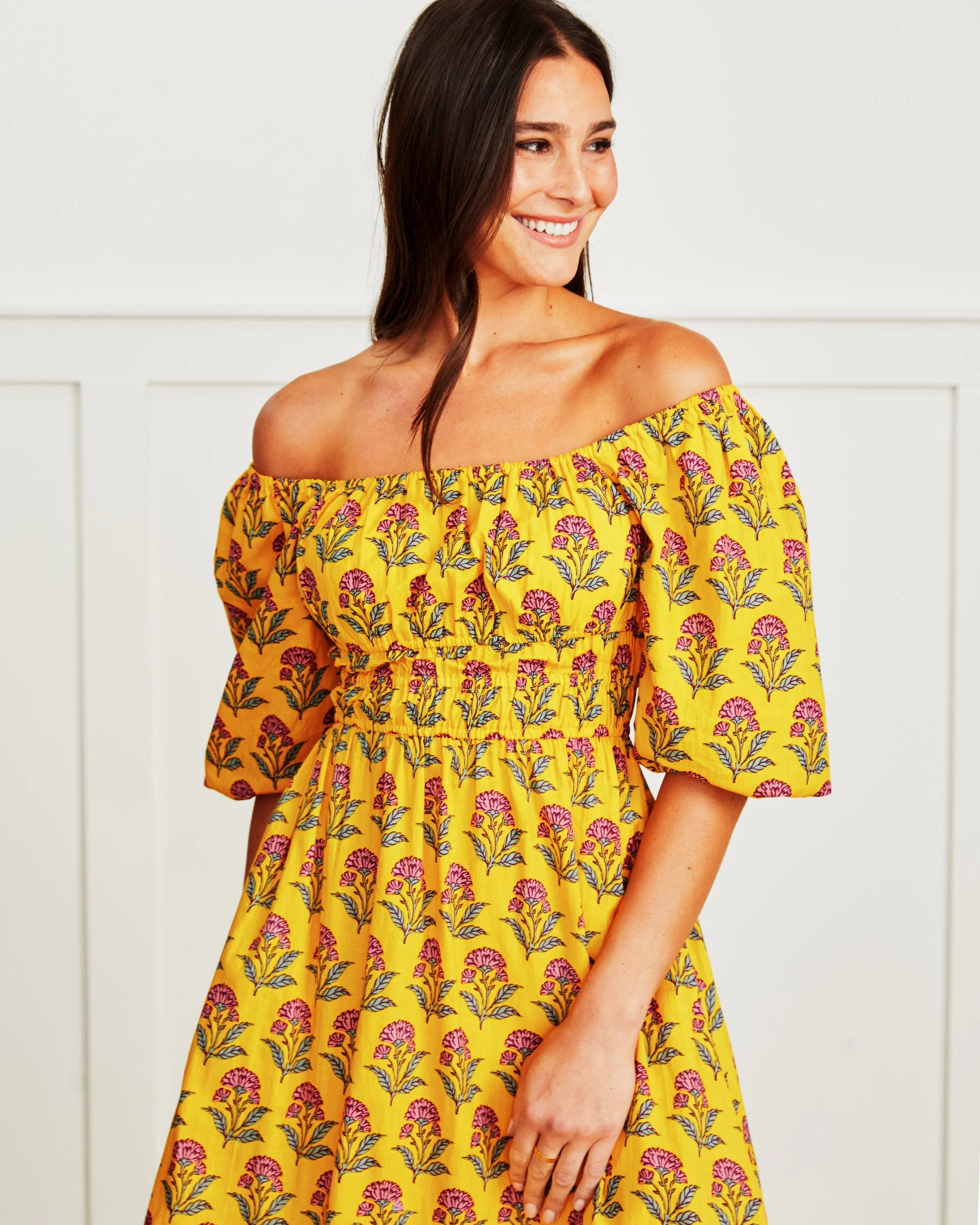 Countryside Drives - Skip Ahead Midi Dress | Sunlit Room - Image 4