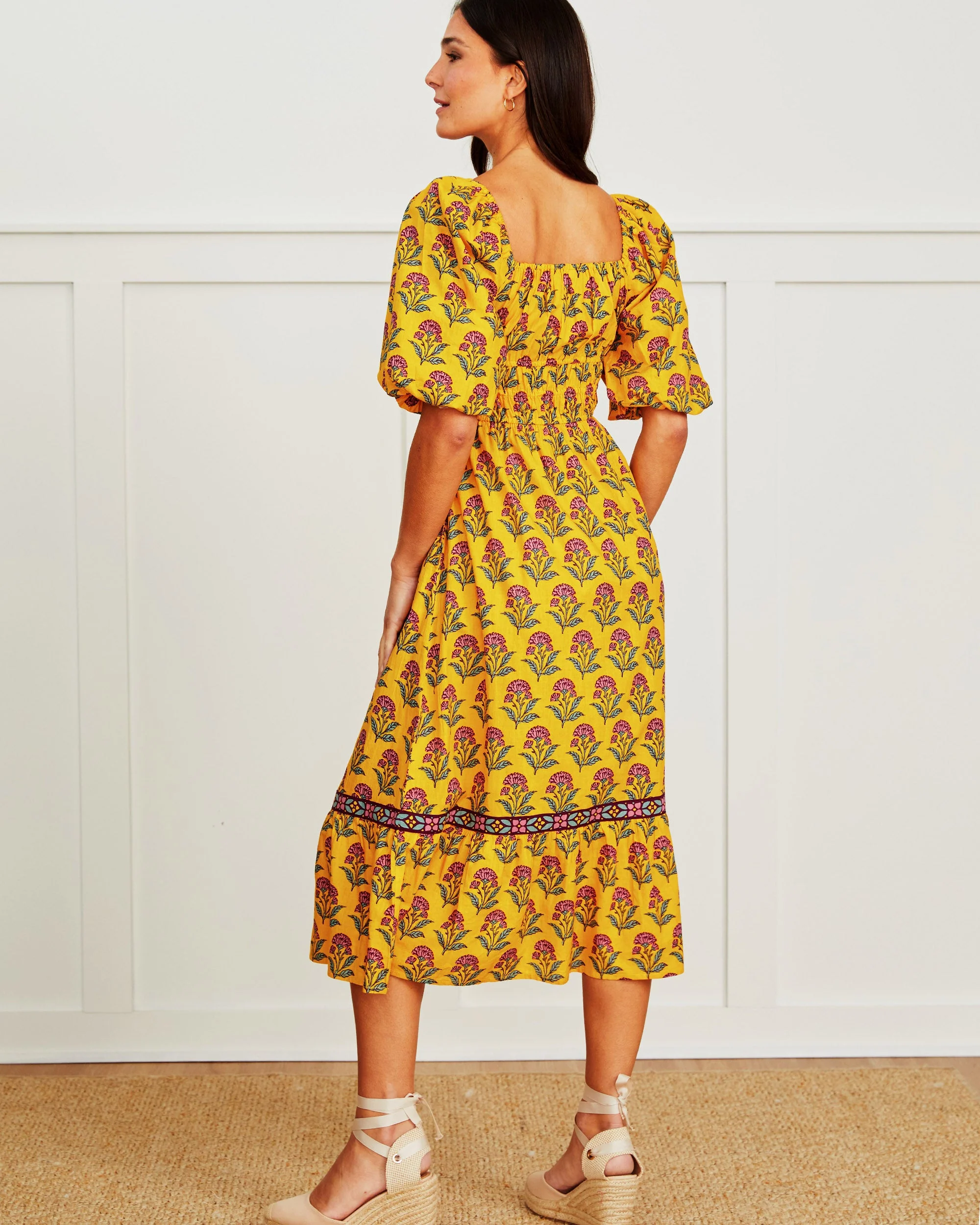 Countryside Drives - Skip Ahead Midi Dress | Sunlit Room - Image 5