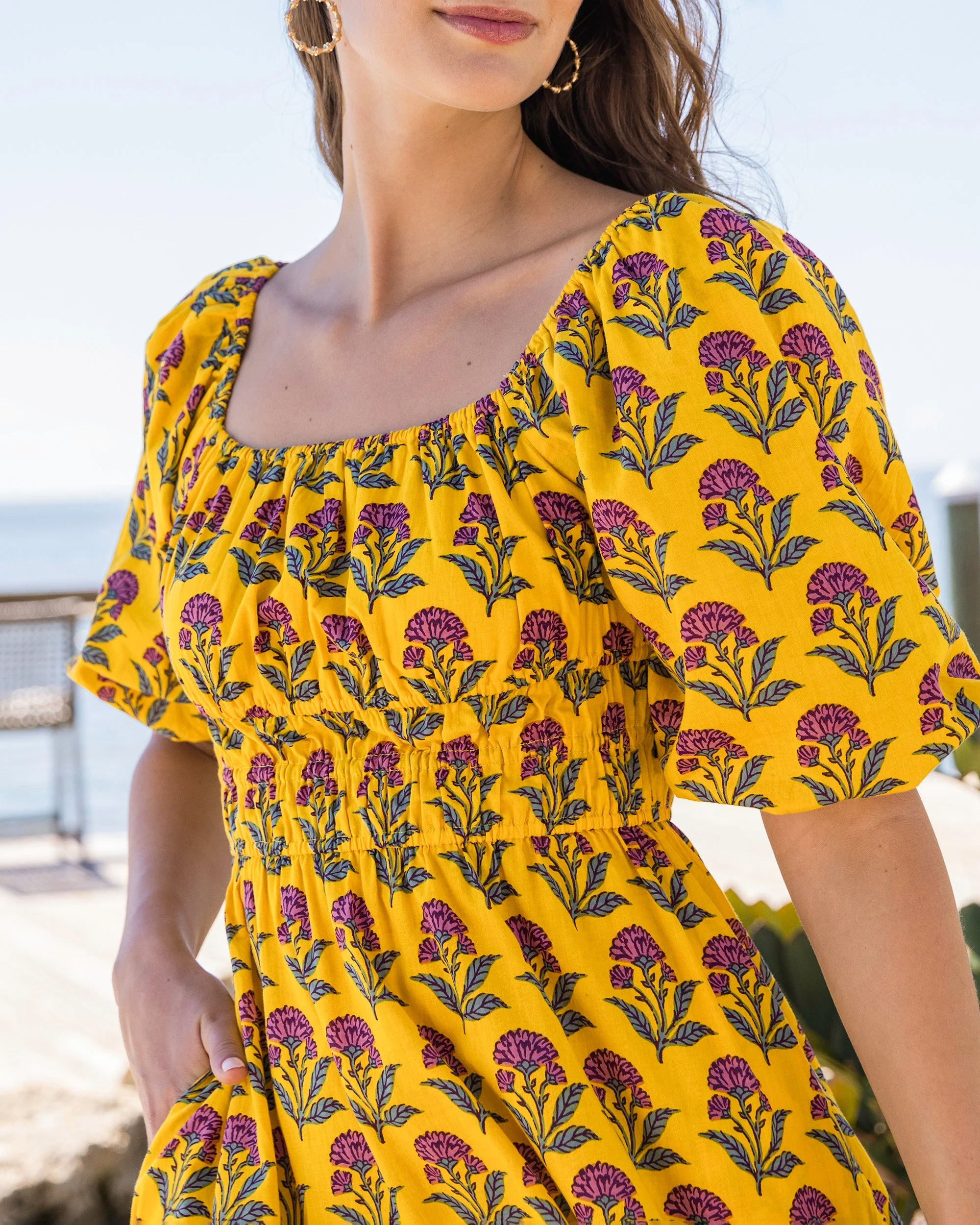Countryside Drives - Skip Ahead Midi Dress | Sunlit Room - Image 6