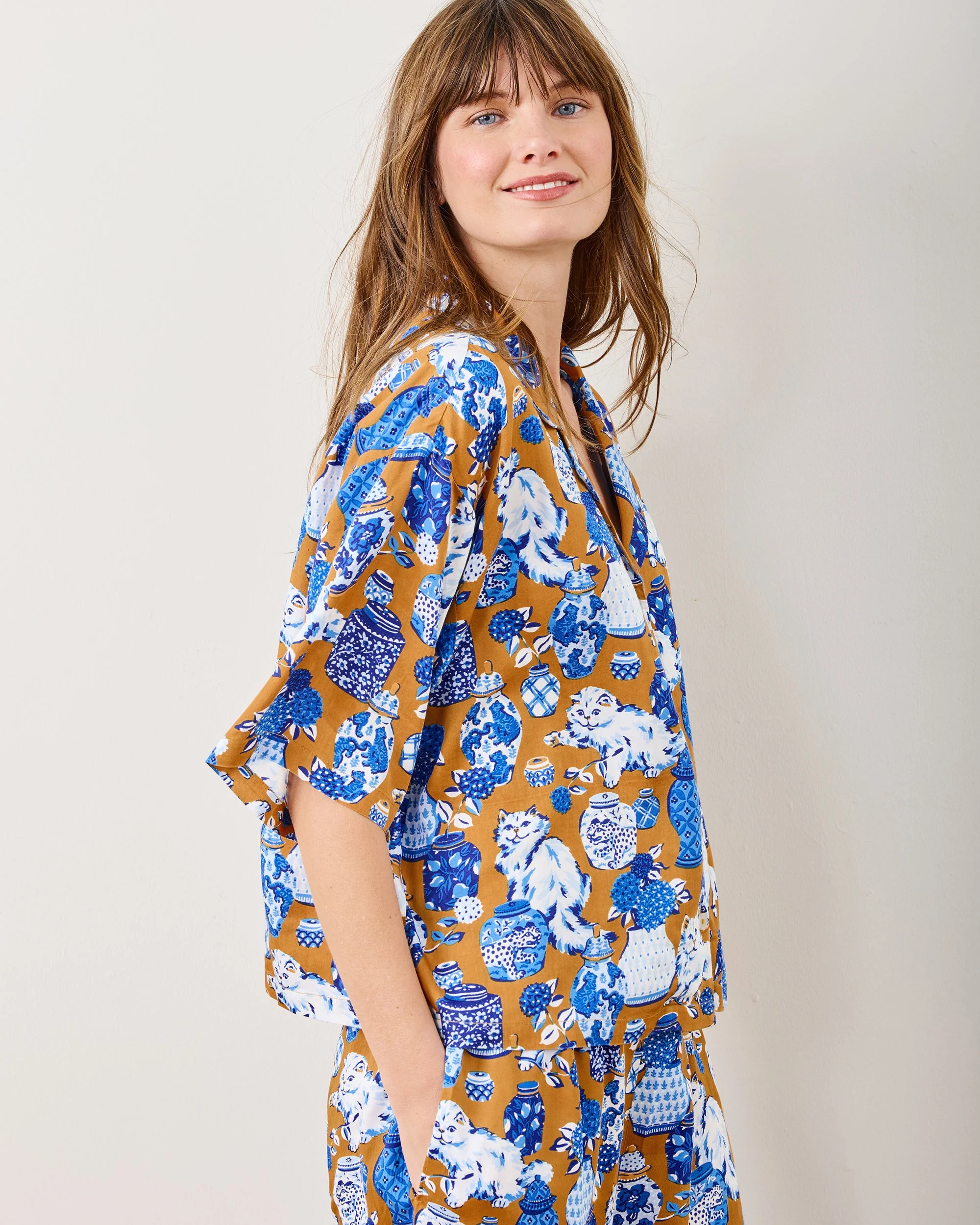 Fancy Cat - Eco Satin Wildest Dreams Set | Tobacco - Image 2