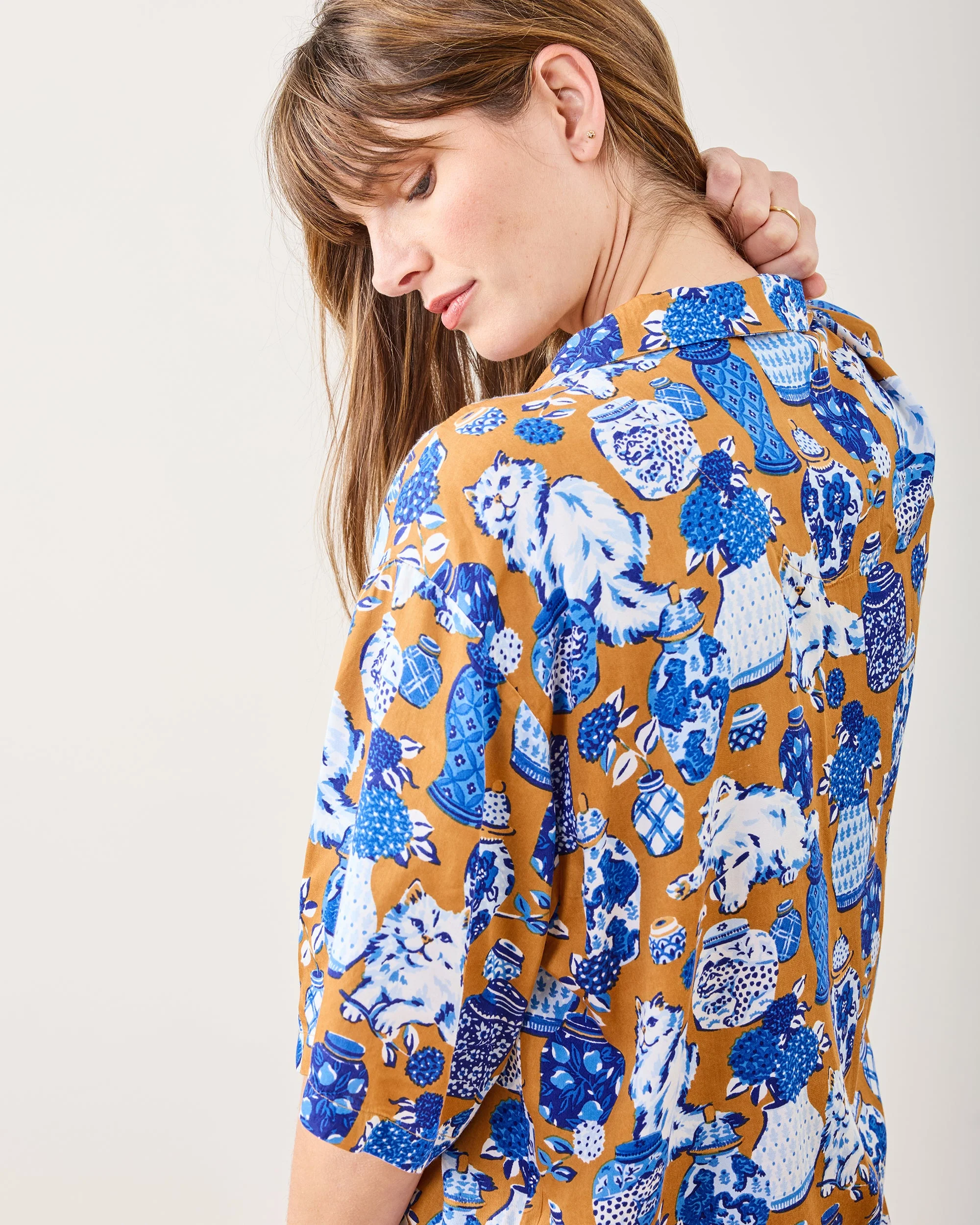 Fancy Cat - Eco Satin Wildest Dreams Set | Tobacco - Image 5