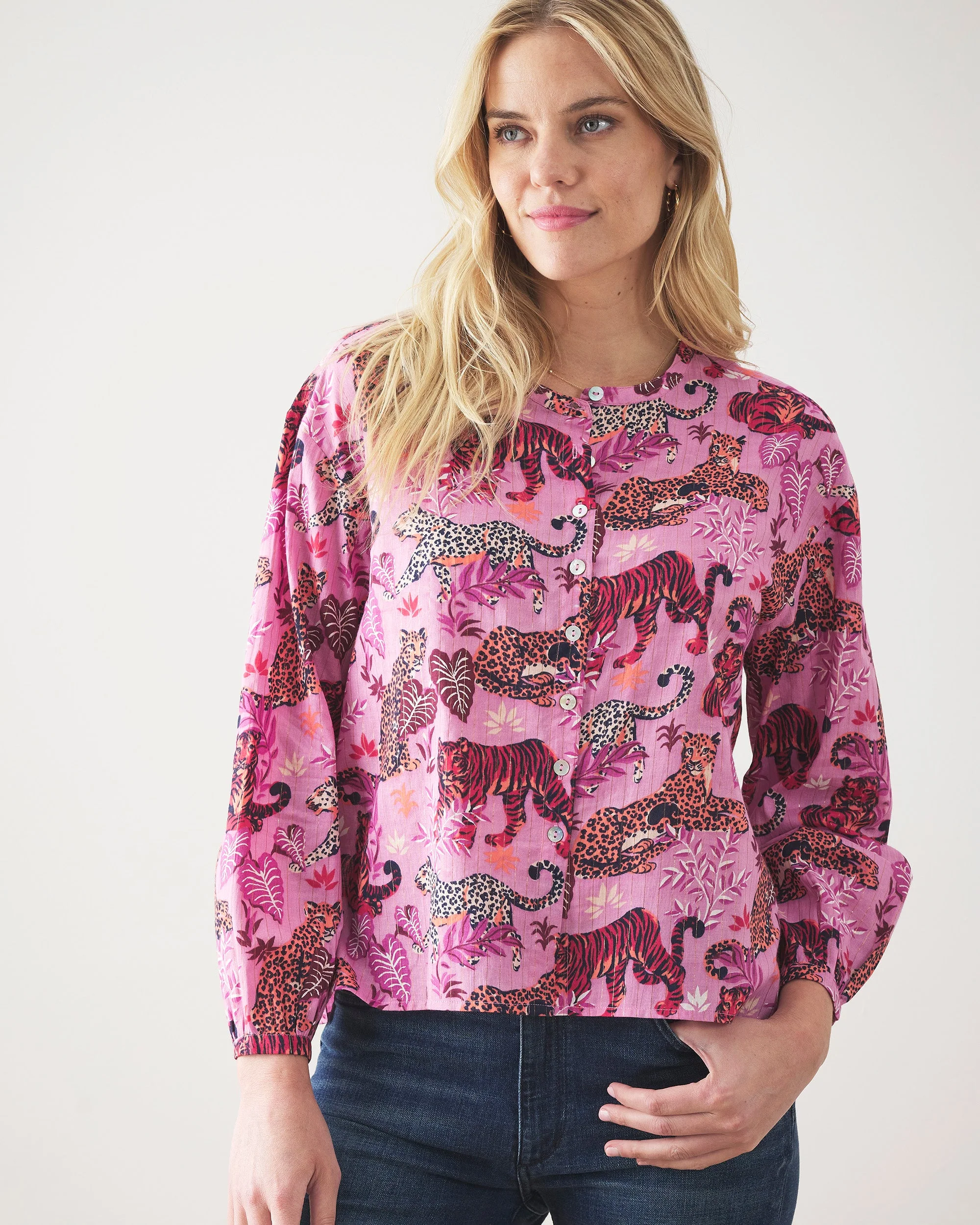 Feline Fatale - Big Plans Blouse | Lovely Lilac