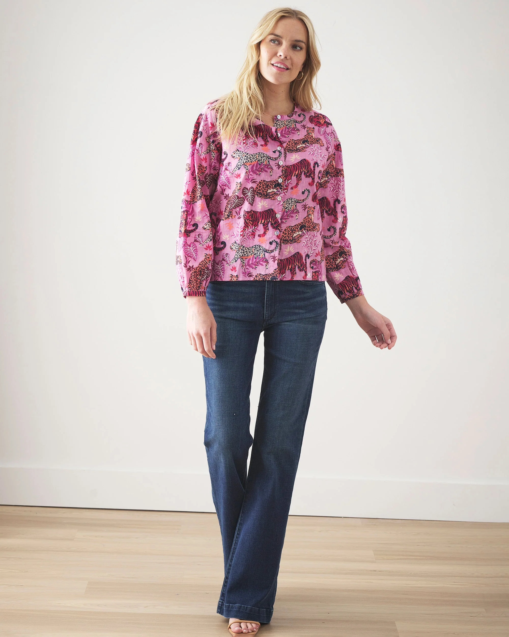 Feline Fatale - Big Plans Blouse | Lovely Lilac - Image 2
