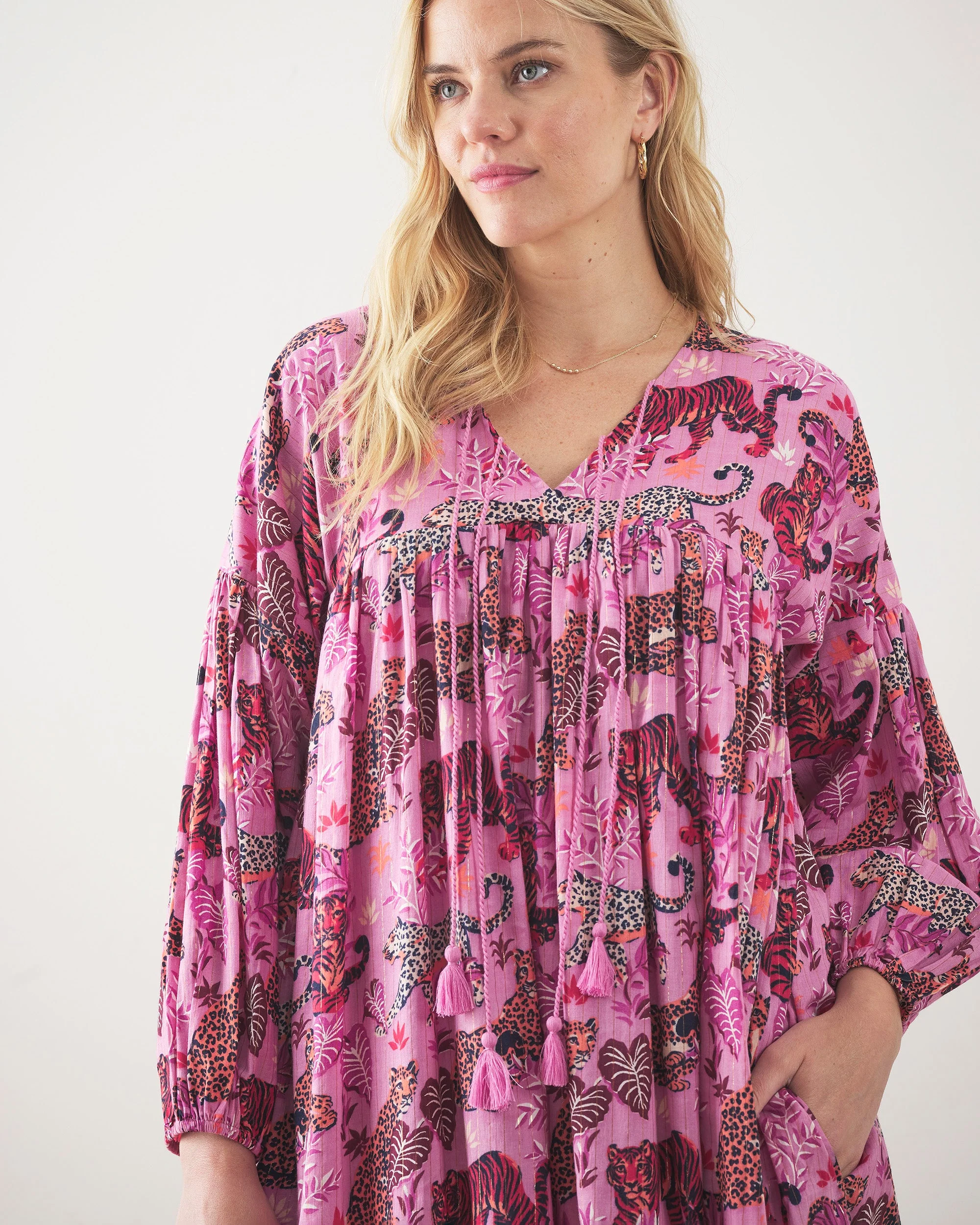 Feline Fatale - Day Tripper Dress | Lovely Lilac - Image 7